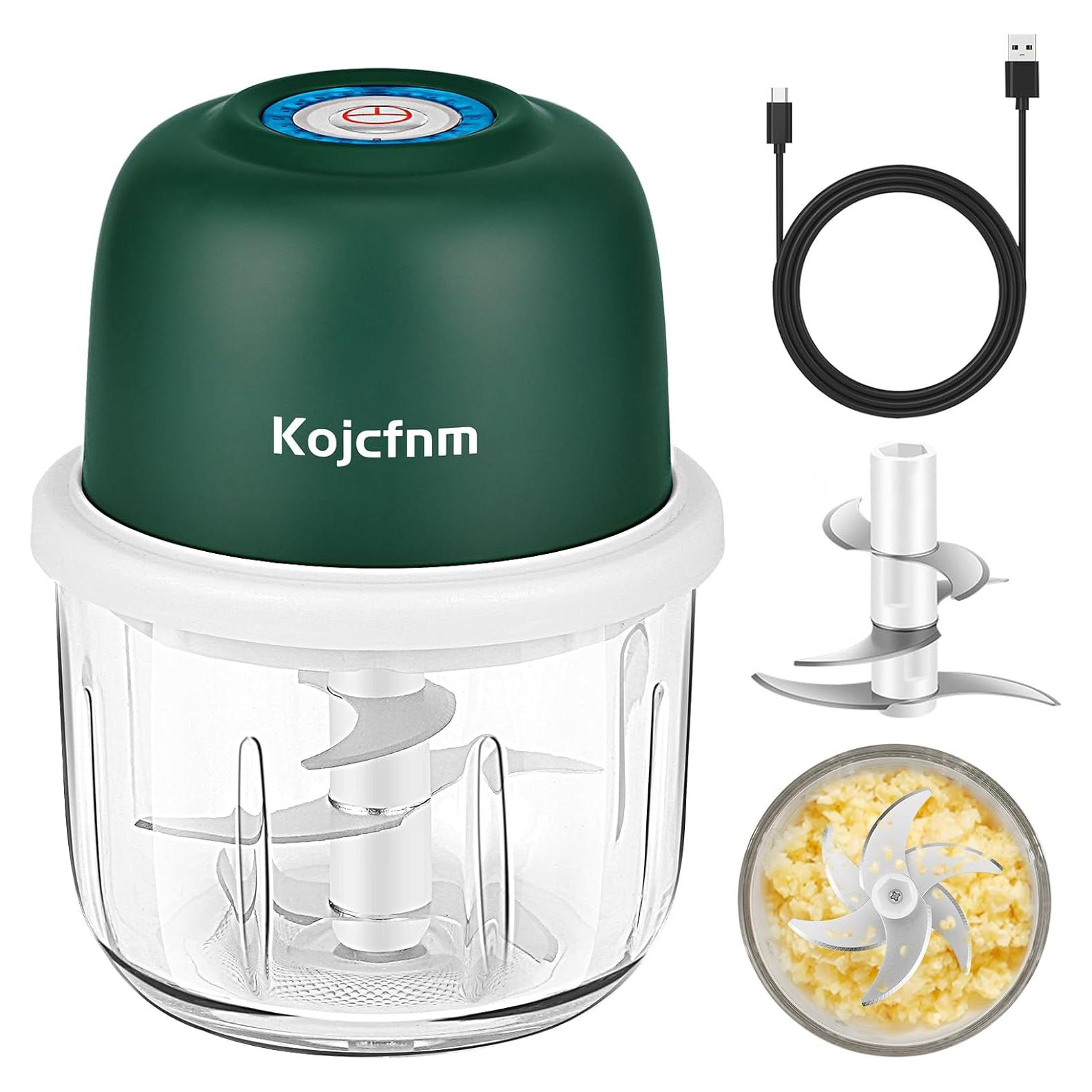 Picador de Alimentos Kojcfnm 350ml Inalámbrico Verde