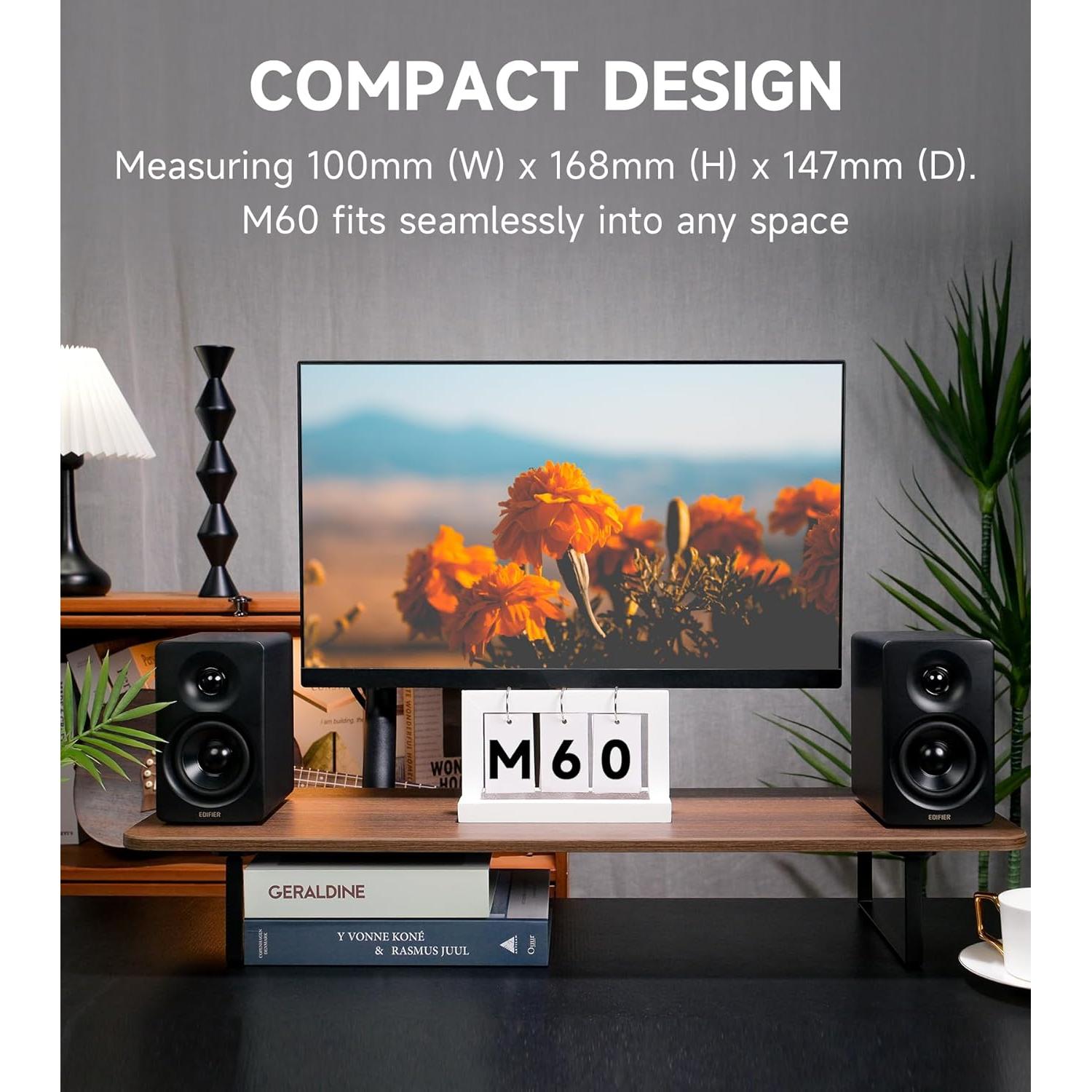 Altavoz Multimedia Edifier M60 Bluetooth 5.3 66W RMS Negro