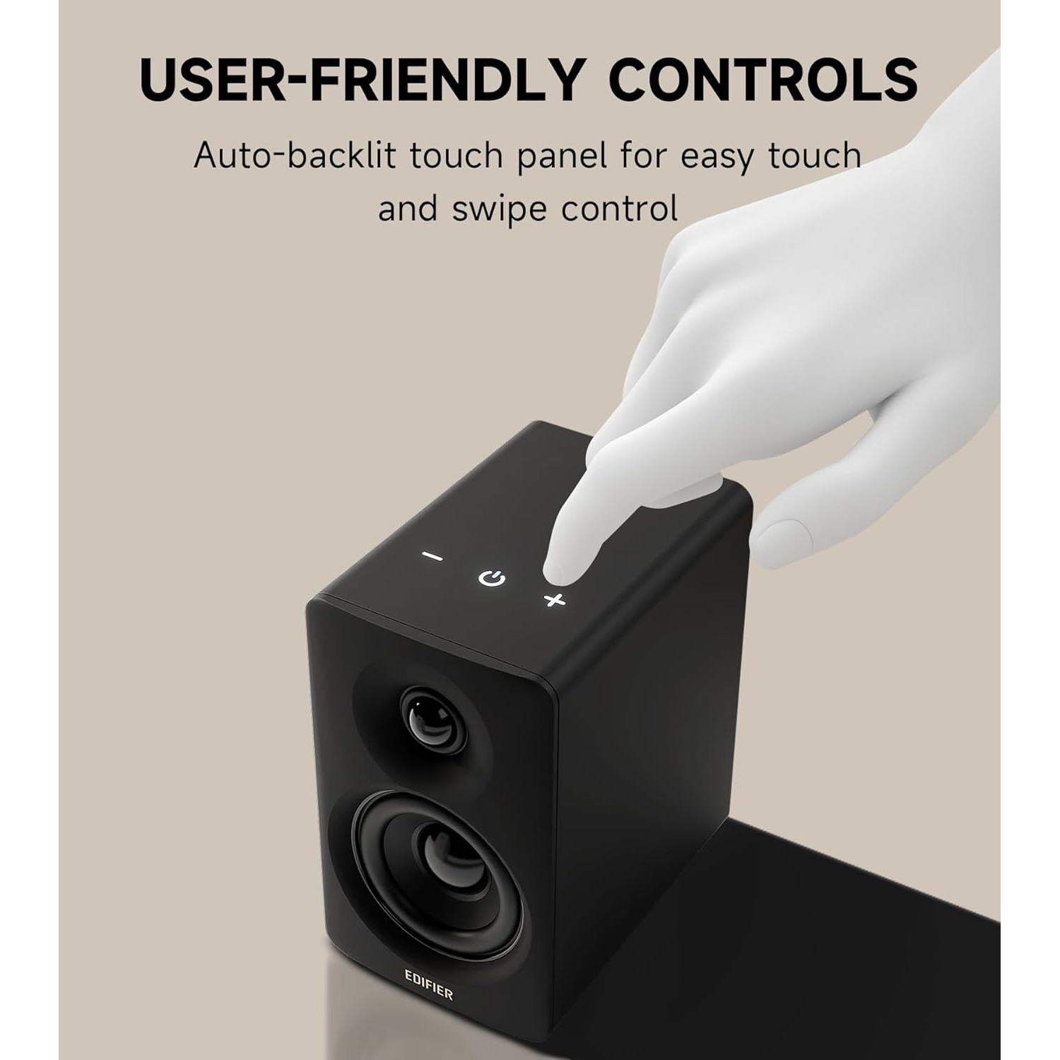 Altavoz Multimedia Edifier M60 Bluetooth 5.3 66W RMS Negro