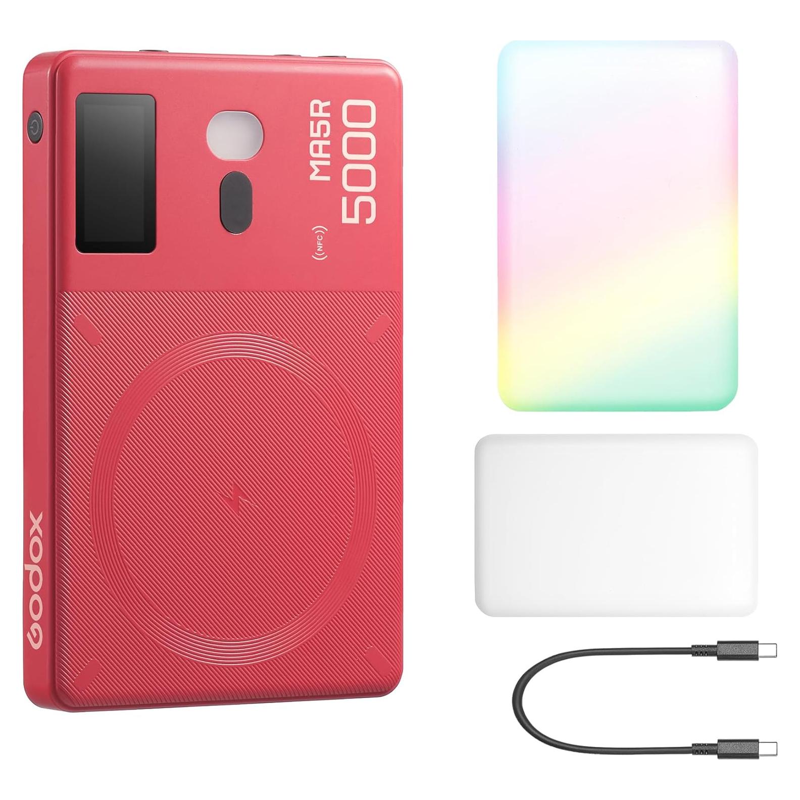 Godox MA5R Luz LED Magnética a Color Completo para Cámara