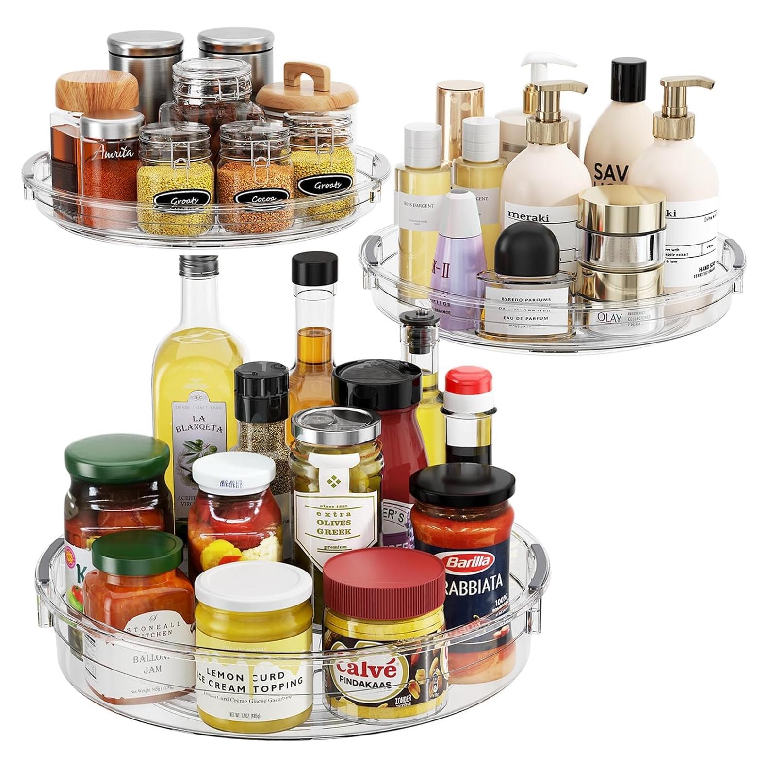 Organizador Giratorio LAMU 3 Pack 23.5-30.5 cm para Cocina