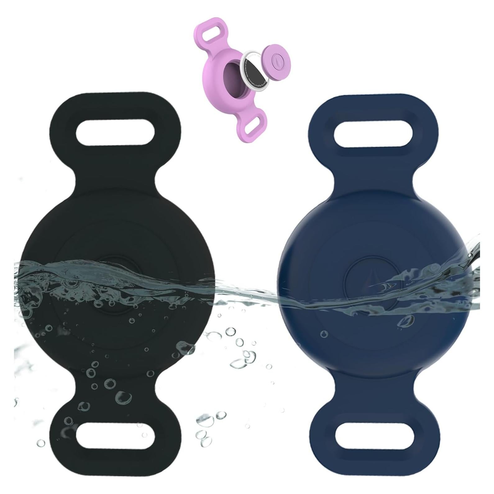 Soporte de Collar Impermeable Tyanuzz para AirTag - 2 Pzs