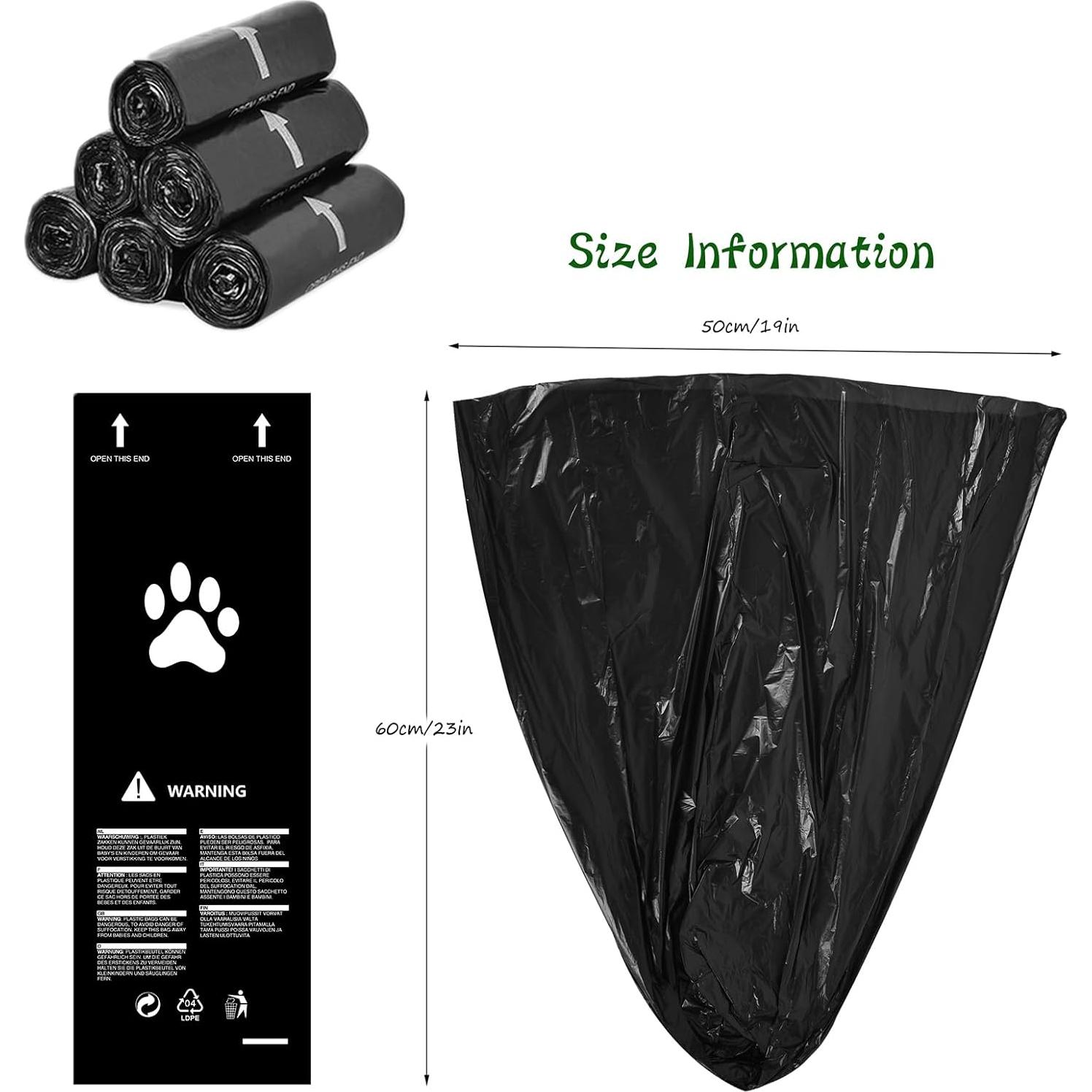 Cubo de Basura para Perros Umtiti 12L con Filtro y Bolsas