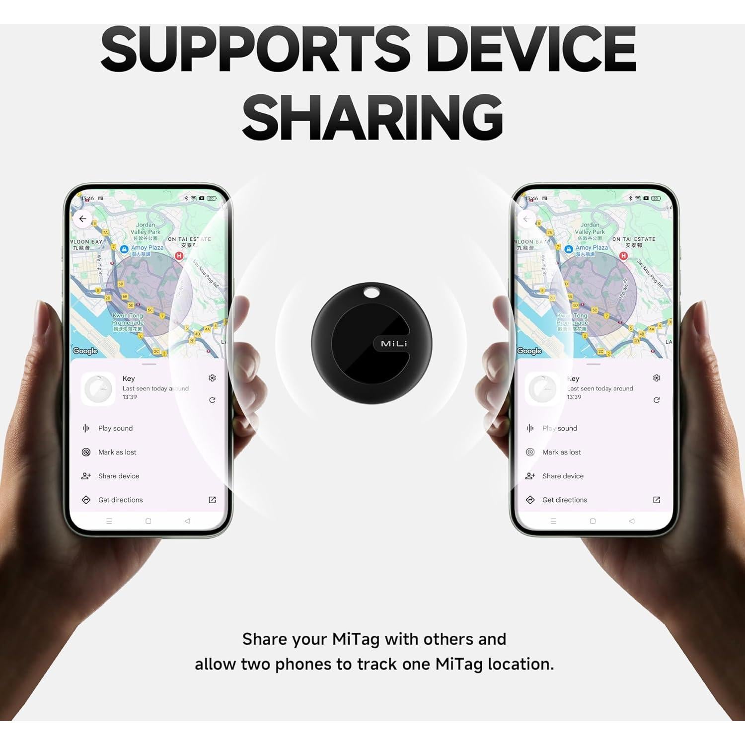 Rastreador Bluetooth MiLi MiTag para Android - Localizador de Llaves
