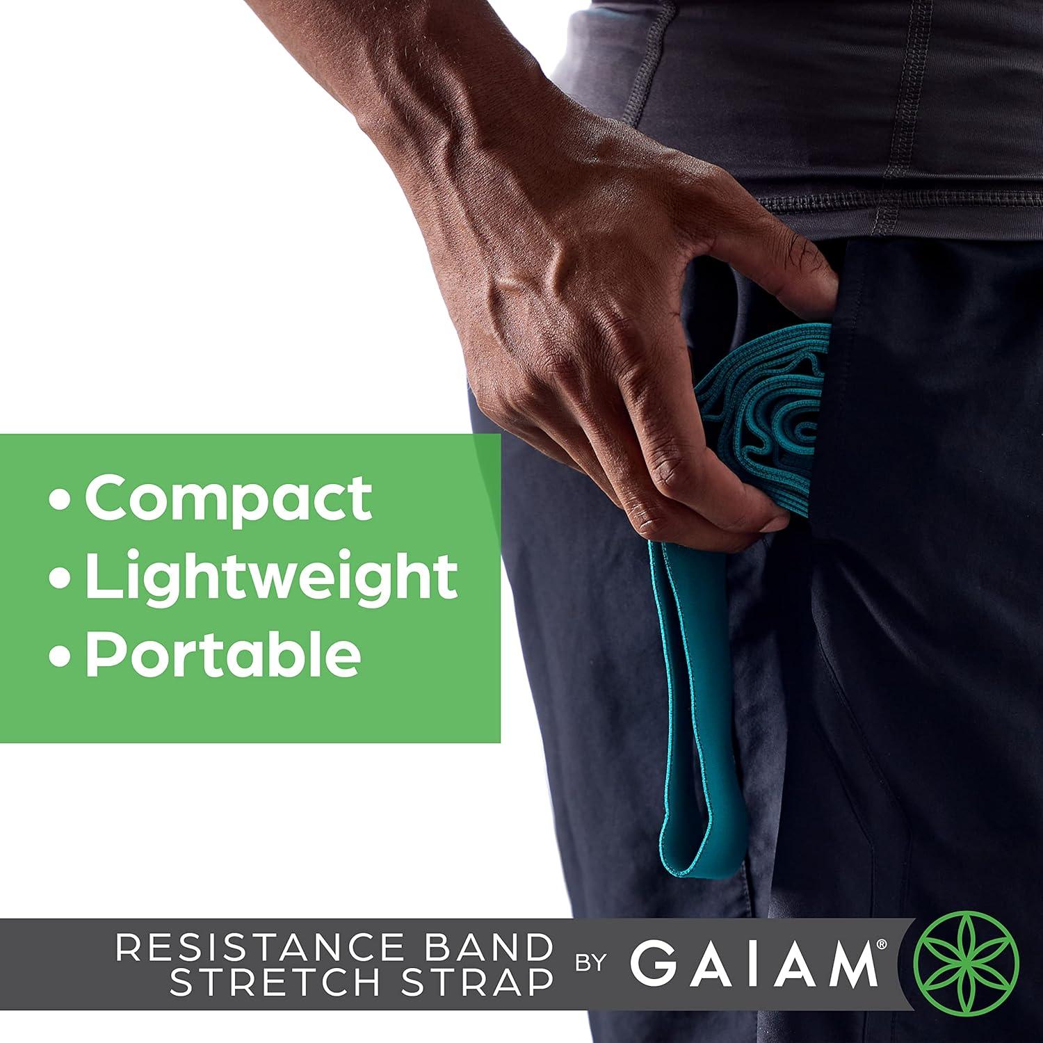 Banda de Resistencia Gaiam Restore para Estiramiento 100.96 cm