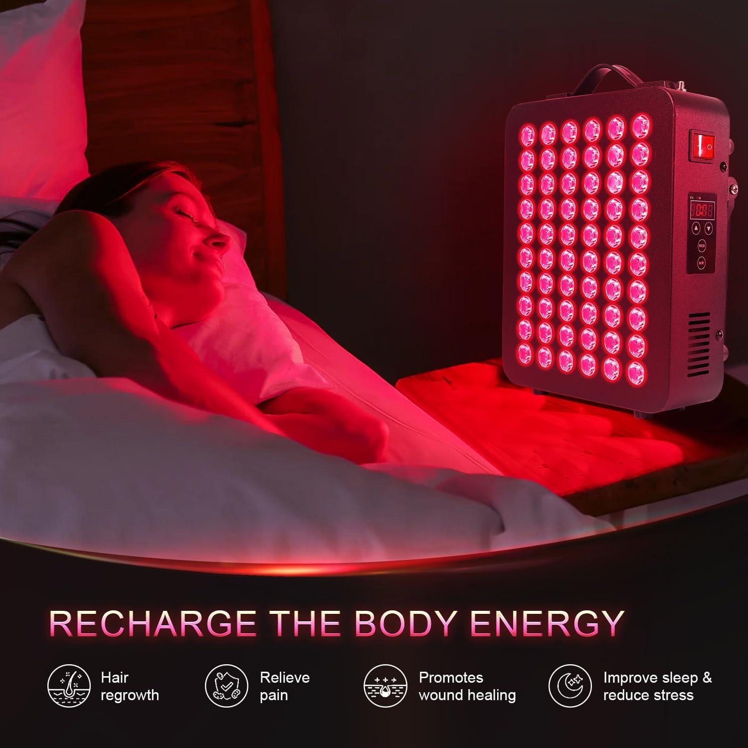 Panel de Terapia de Luz Infrarroja DMMBMFC 300W 660nm 850nm