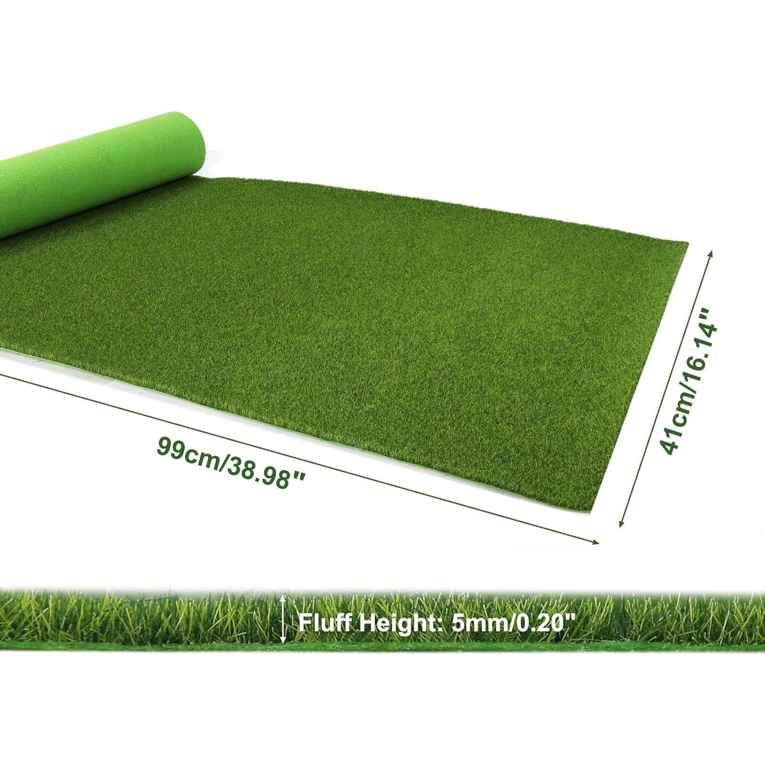 Alfombra de Césped Artificial Evemodel 40x99cm Texturizada