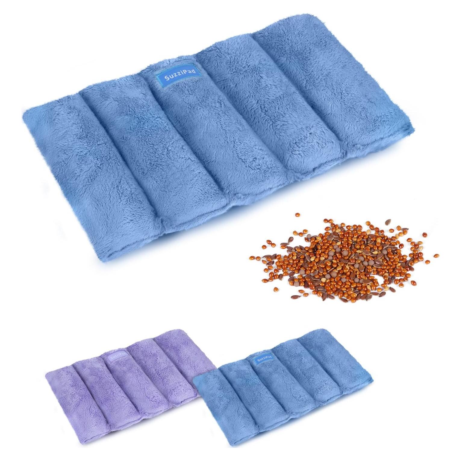 Almohadilla Calentadora Microondas SUZZIPAD 16.5x30.5 cm Azul