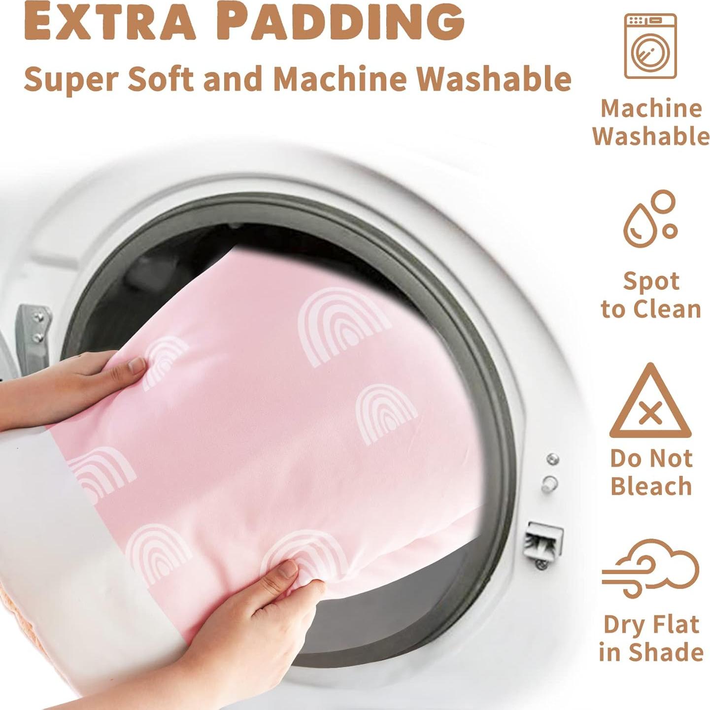 Alfombra de Juego Rosa Deluxe para Bebés con 6 Juguetes