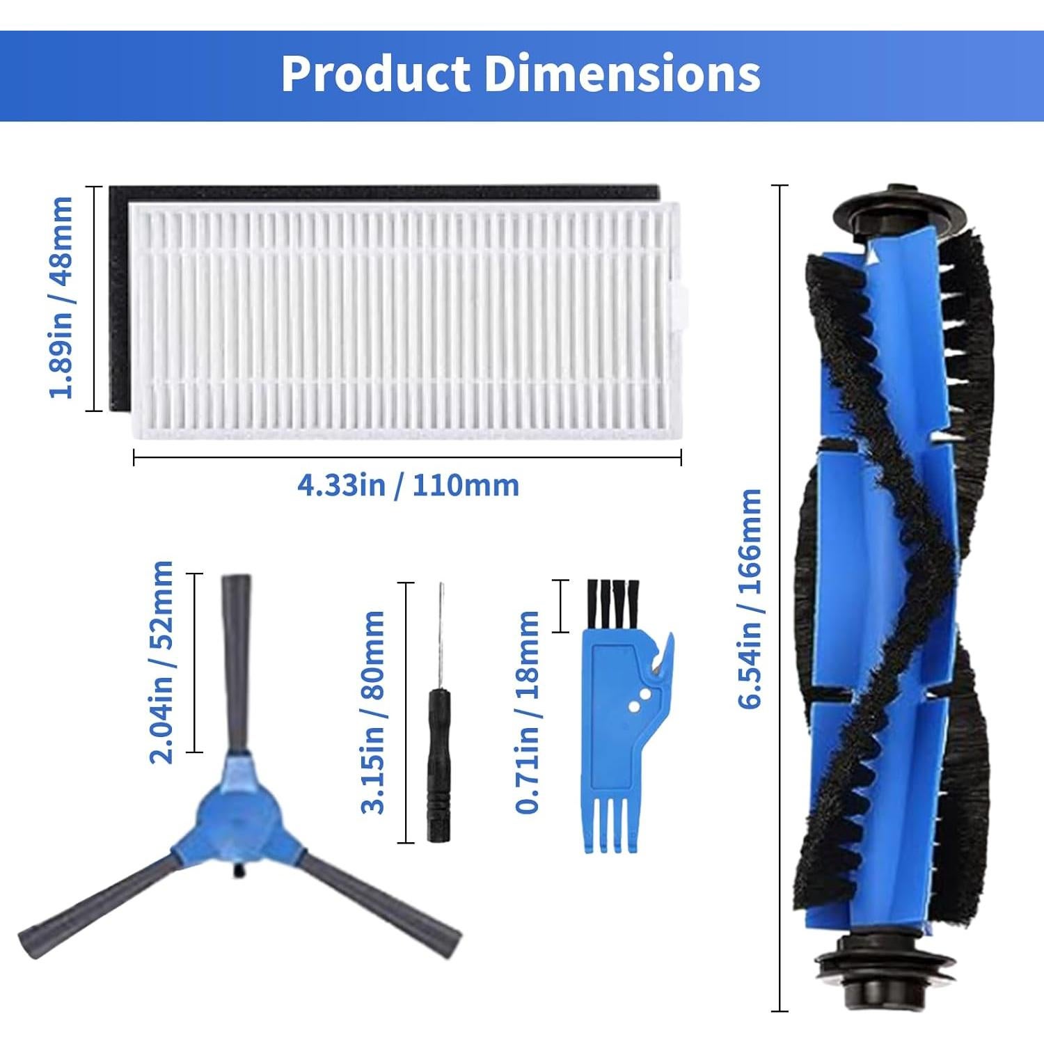 Repuestos Eufy RoboVac 11S 30 30C 15C 15T 12 35C Filtros