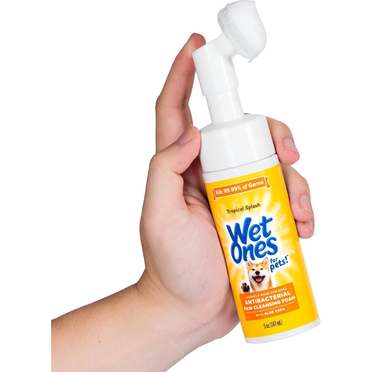 Wet Ones Limpiador Antibacteriano para Patas de Perro 142 g