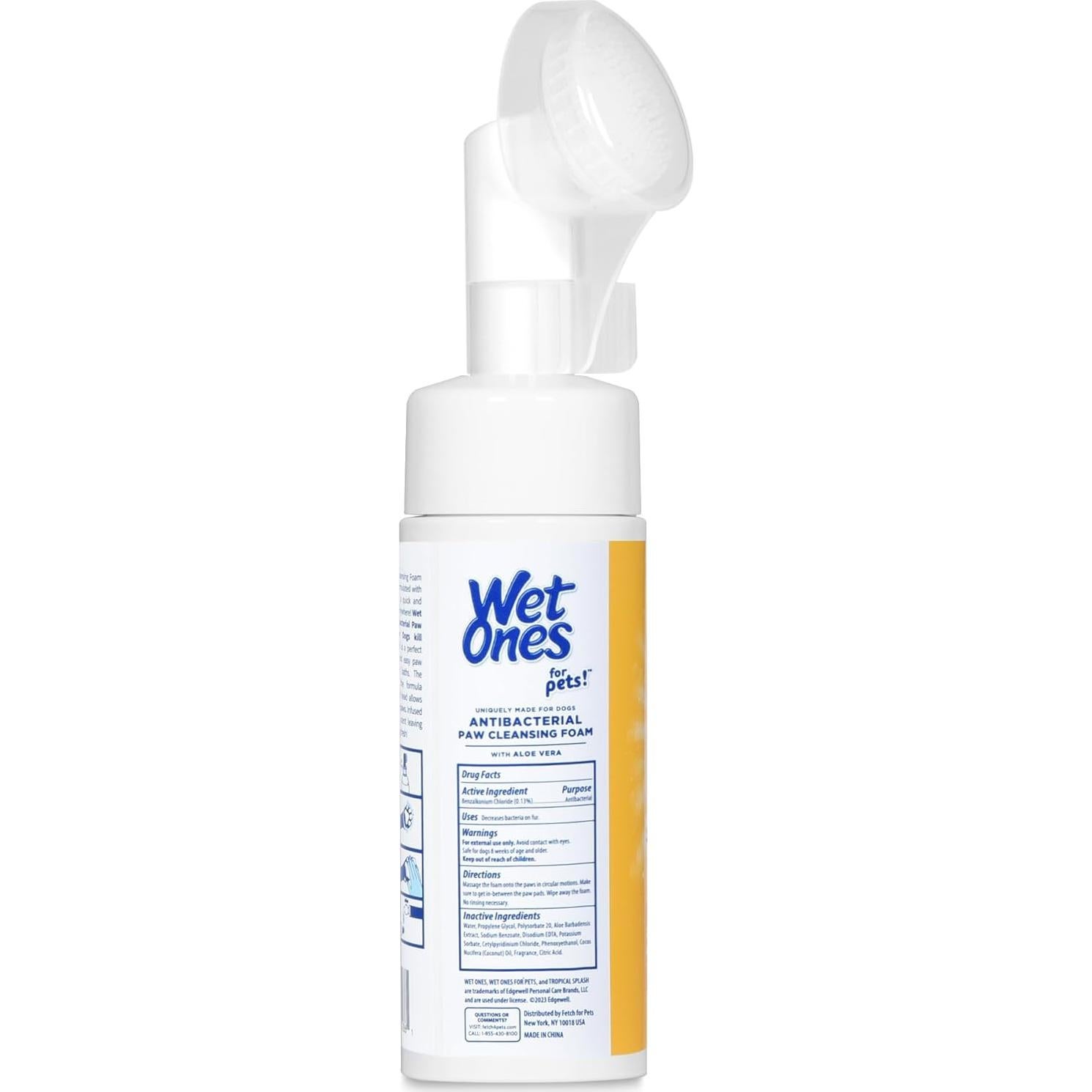 Wet Ones Limpiador Antibacteriano para Patas de Perro 142 g
