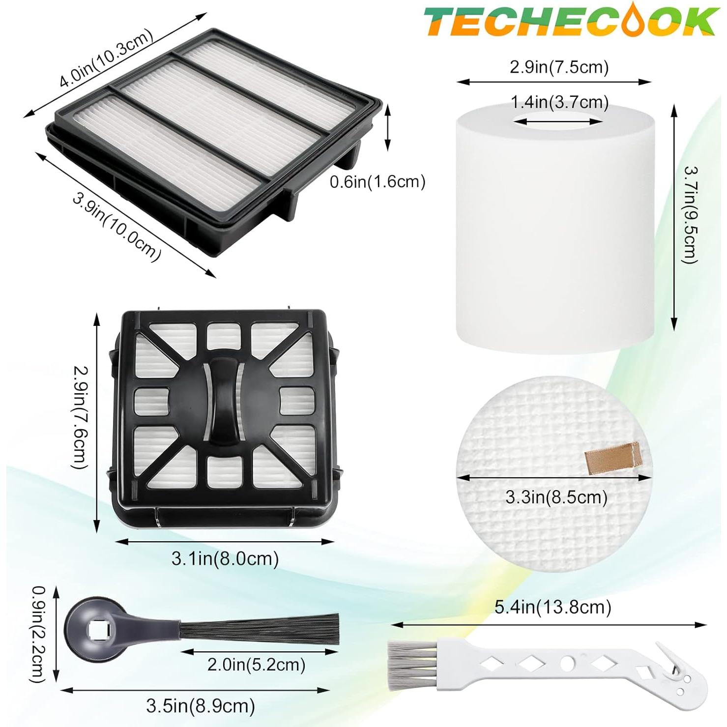 Accesorios de Repuesto Techecook para Aspiradora Shark IQ R101AE