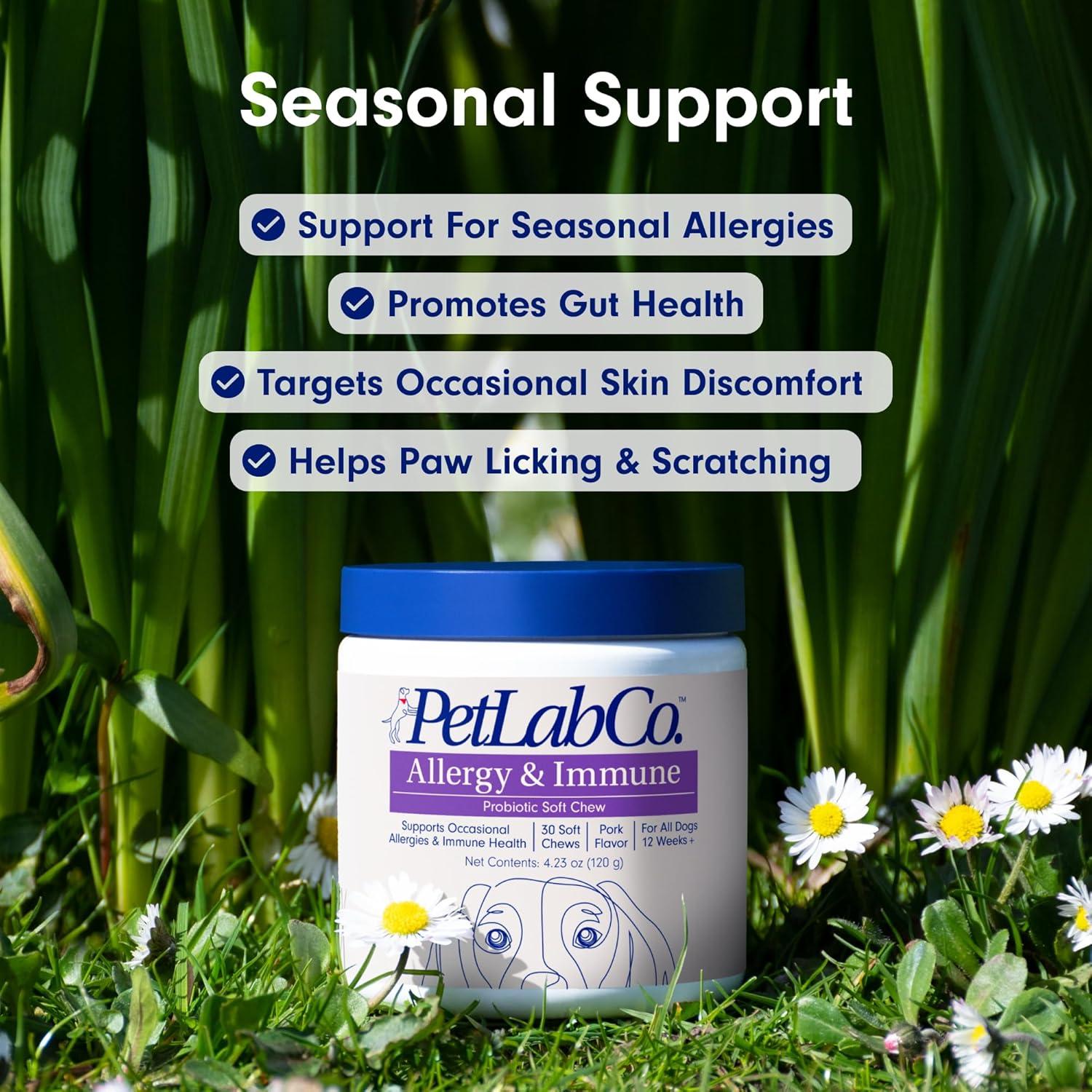 Probioticos para Perros PetLab Co. - 30 Masticables Sabor Cerdo