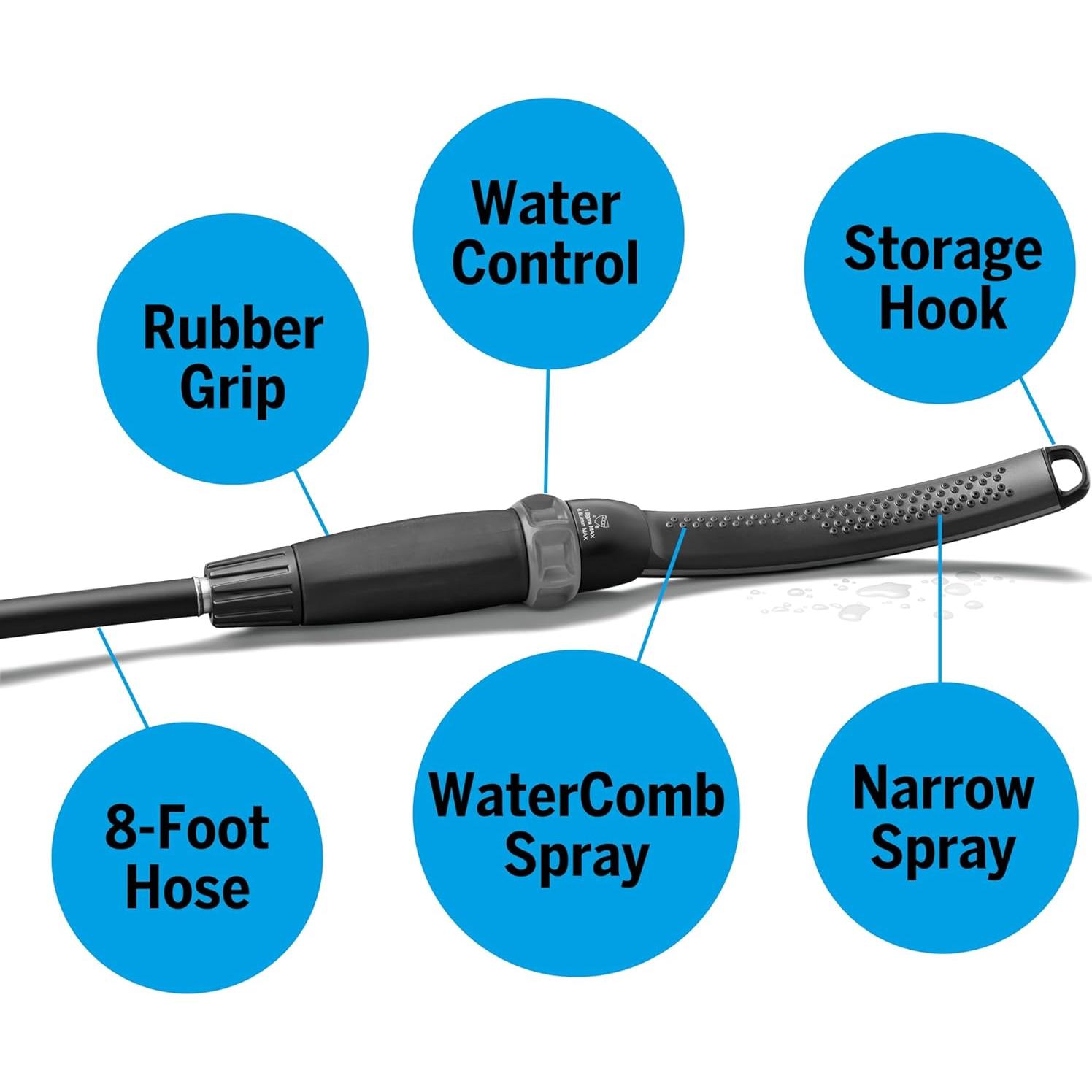 Accesorio de Ducha para Perros Waterpik Pet Wand Pro Deluxe 33cm