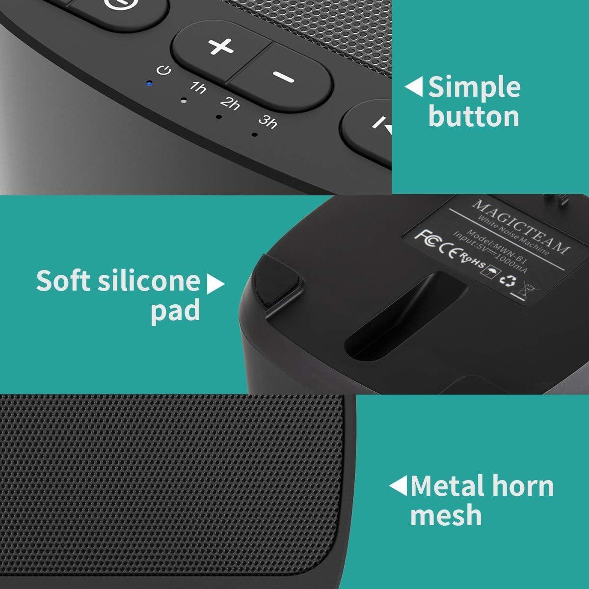 Máquina de Sonido Blanco Magicteam B1-B2 con 40 Sonidos