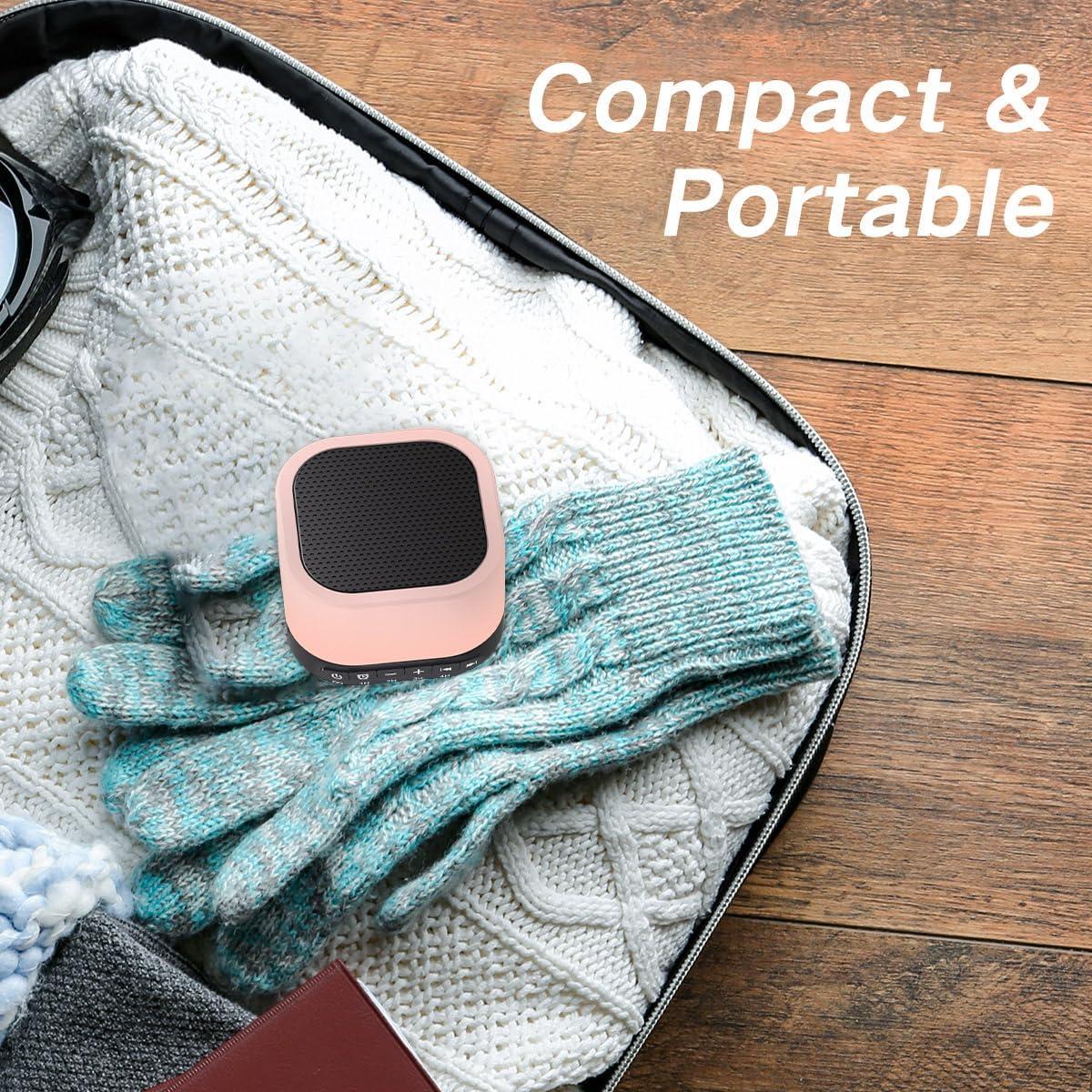 Máquina de Sonido SleeZOO A6 Negro con 25 Sonidos Relajantes