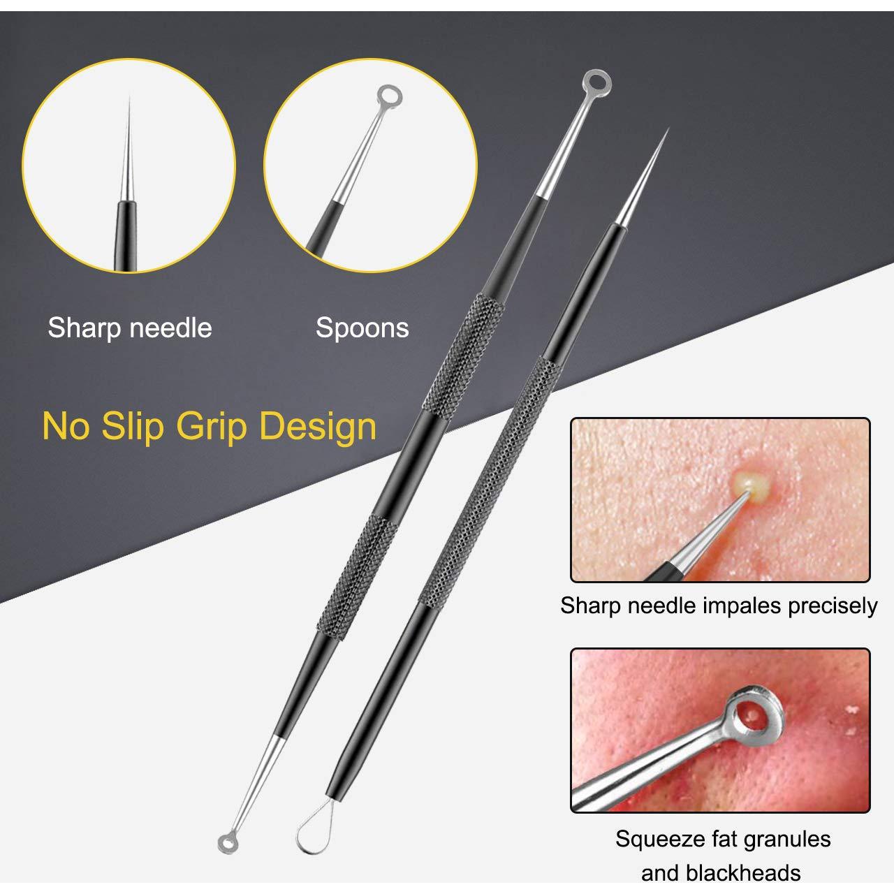 Kit de Herramientas para Espinillas Boxoyx 10 Piezas Acero Inoxidable