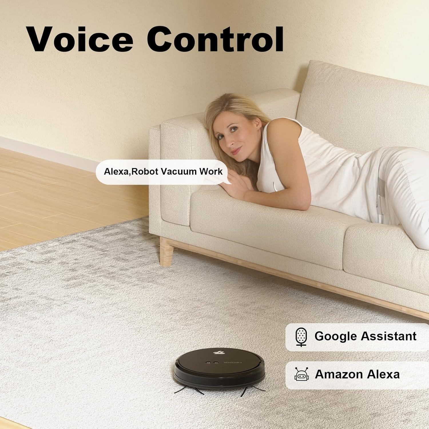 Aspiradora Robot Tecbot S1 120min Carga Automática WiFi