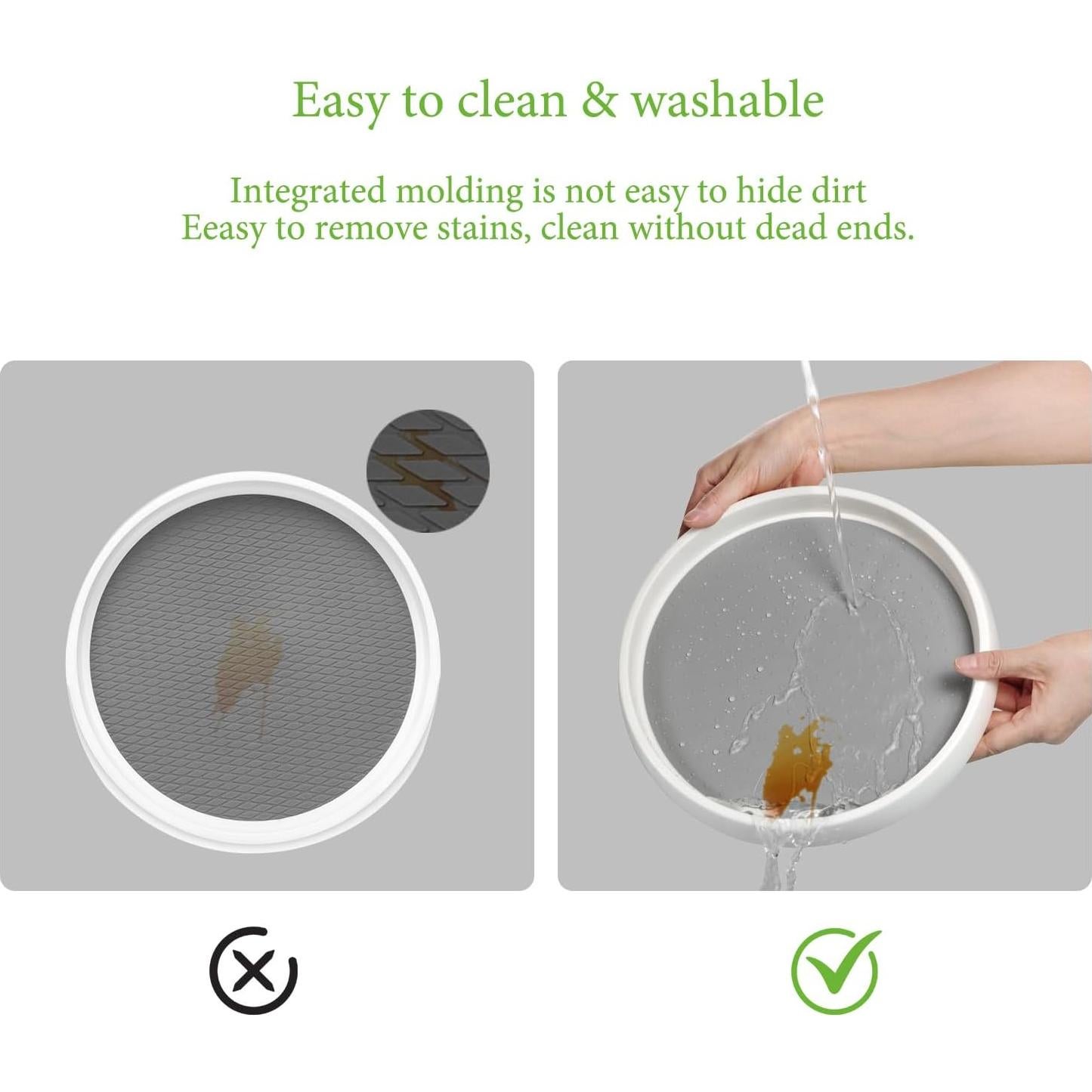 Organizador Giratorio Lazy Susan Amolliar 2 Niveles 10"