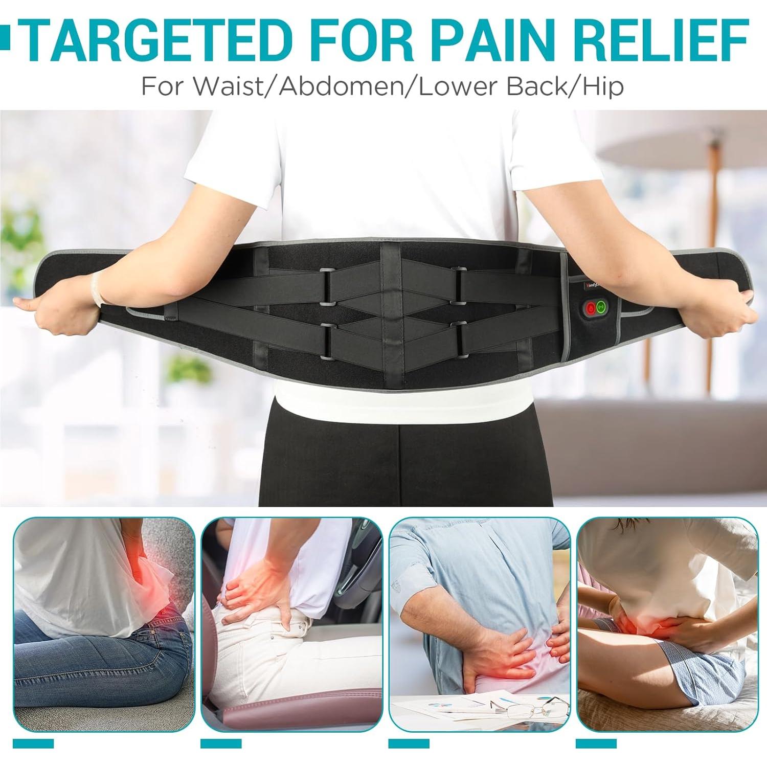 Almohadilla Térmica Inalámbrica Comfytemp con Masajeador 147 cm