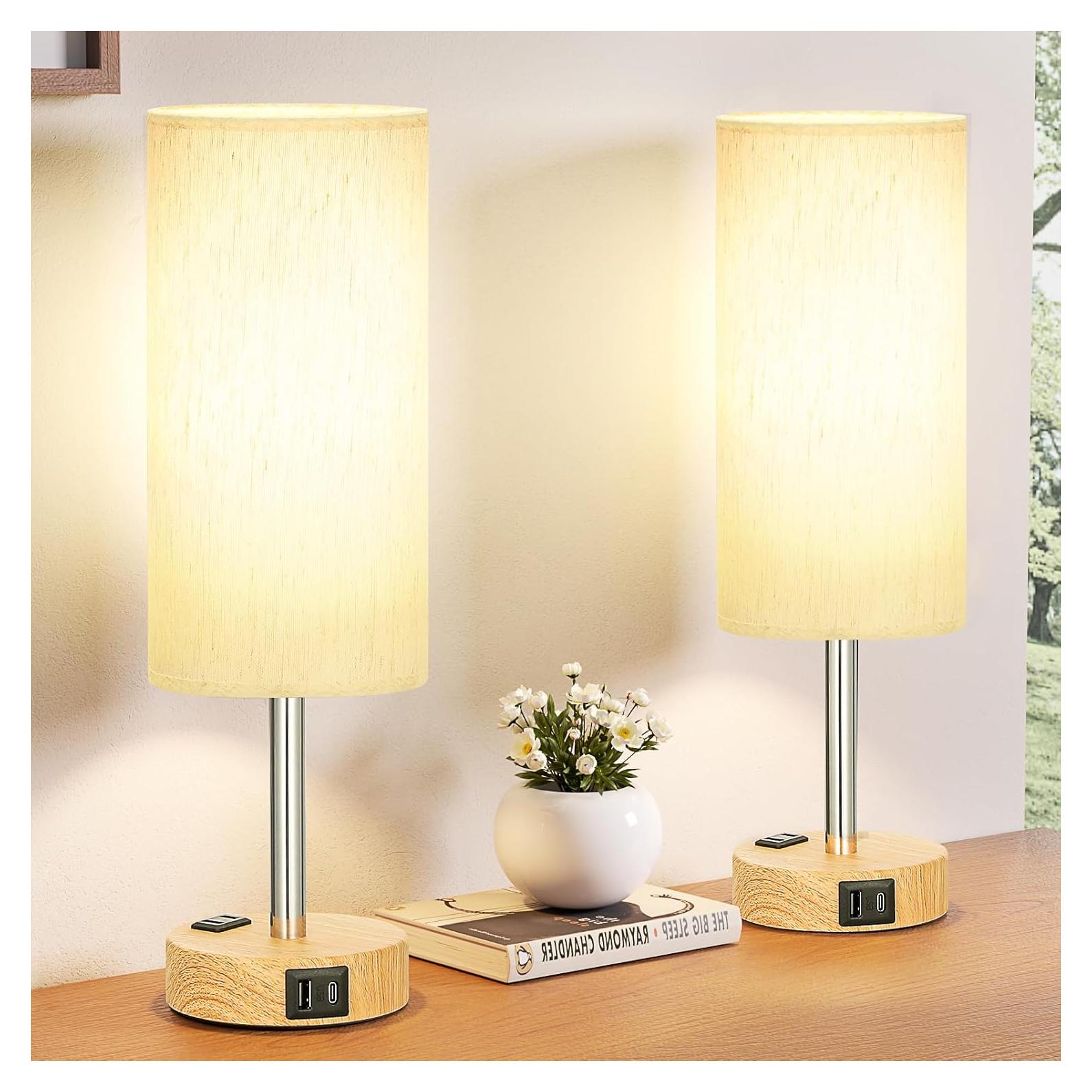 Juego de Lámparas de Mesa Táctiles Fenmzee 35.56 cm 3 Niveles