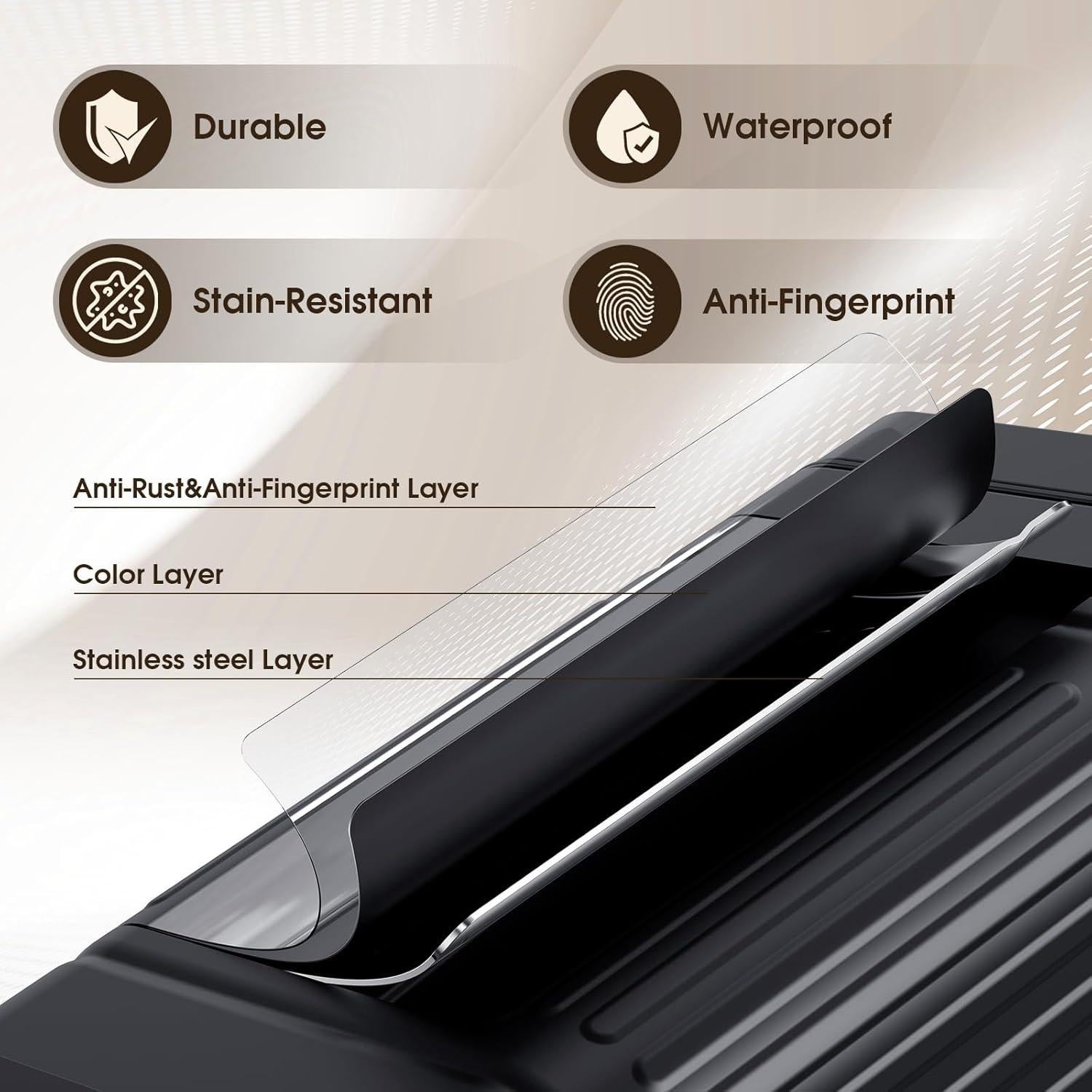 Papelera CEROELDA 5L Acero Inoxidable Retro con Tapa