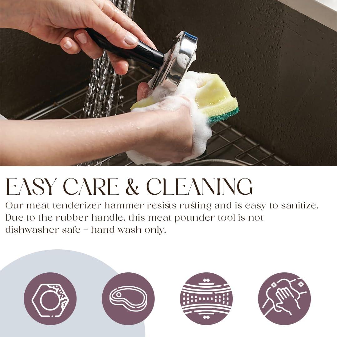 Aplastador de Carne Bellemain Martillo Acero Inoxidable 0.79 kg
