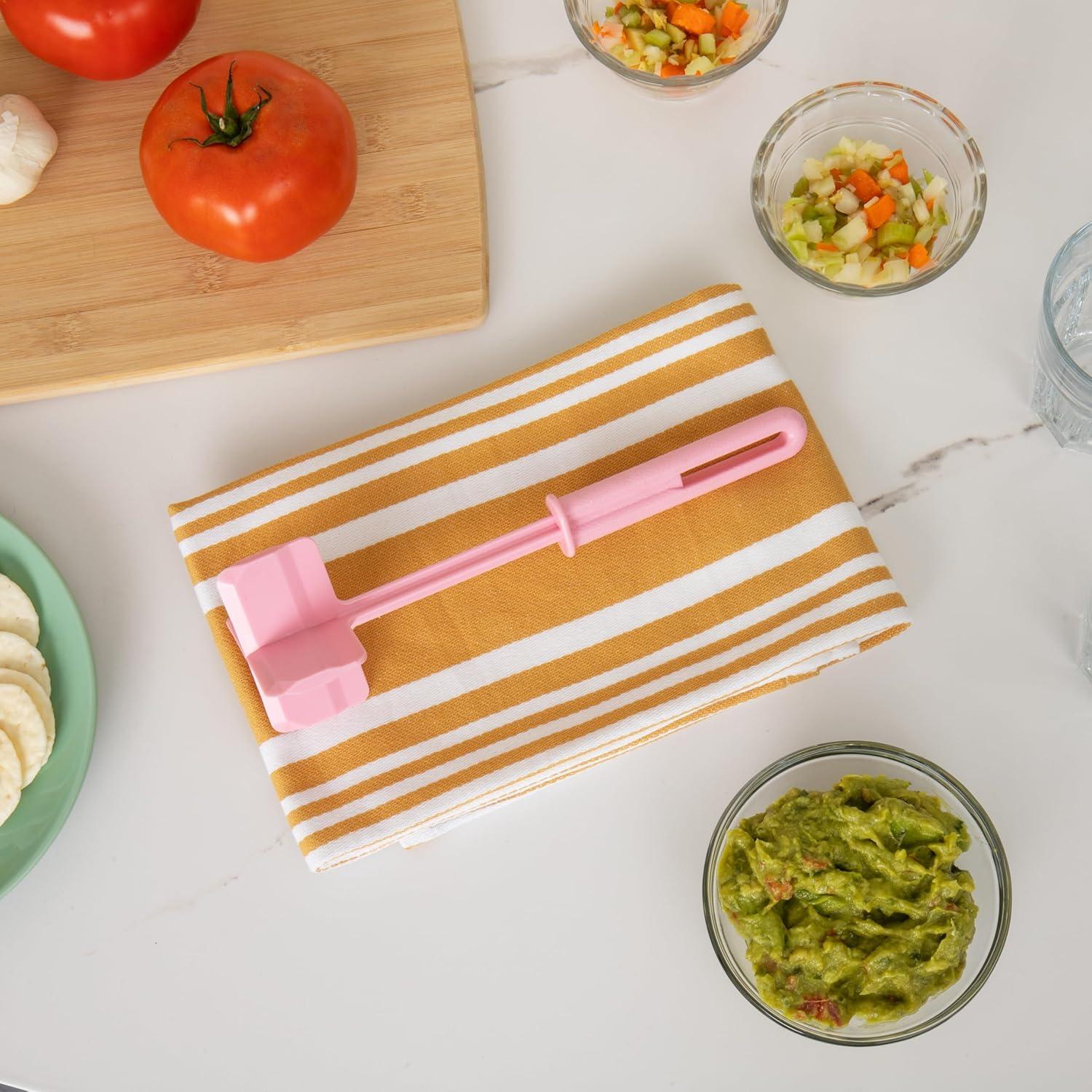 Espátula Picadora de Carne Mind Reader, Paquete de 2, Nylon Rosa