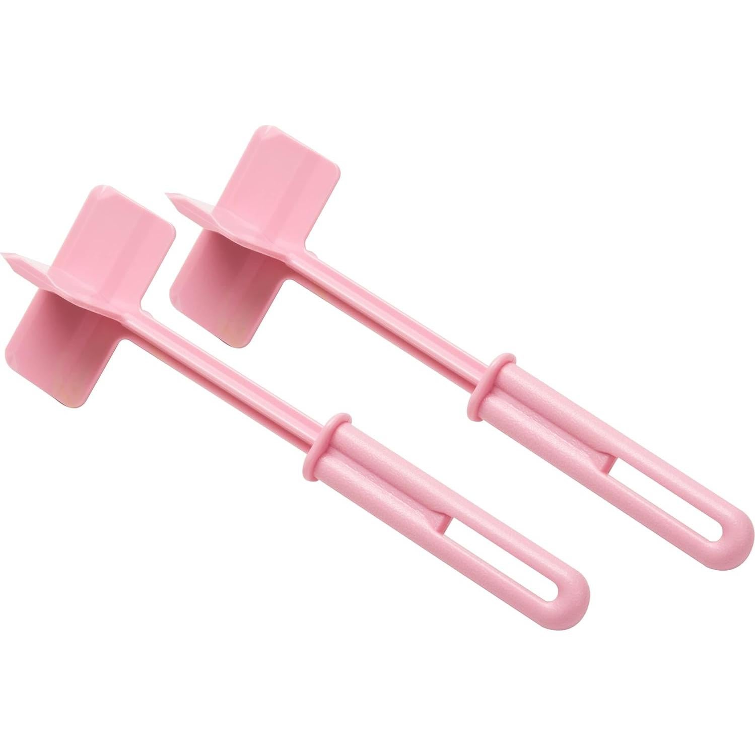 Espátula Picadora de Carne Mind Reader, Paquete de 2, Nylon Rosa