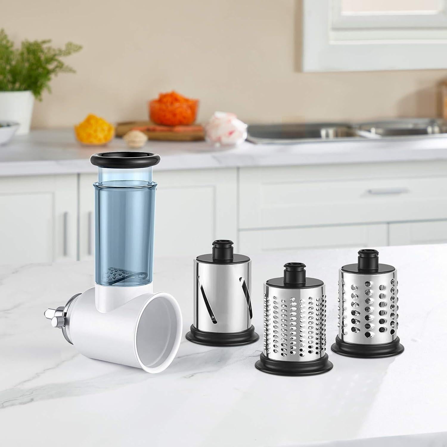 Accesorio Rallador y Cortador HOZODO para Batidora KitchenAid