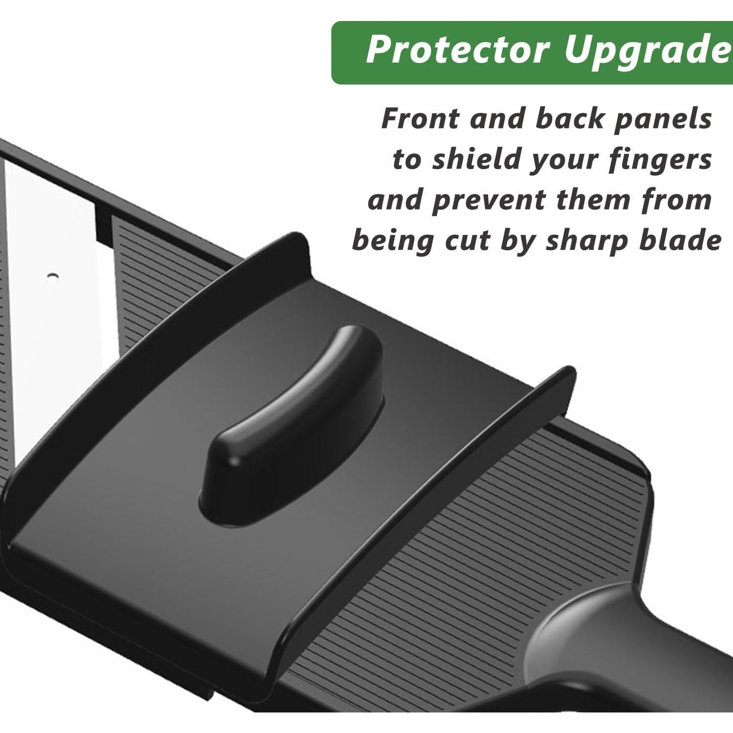 Cortador de Verduras RCOAIMT Grande para Ensaladas - Negro