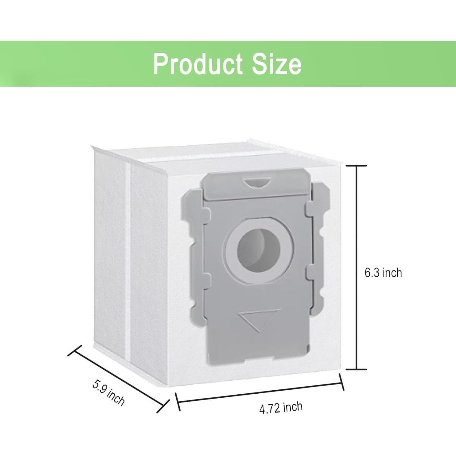 24 Bolsas de Vacío MalhSlix para iRobot Roomba i7 i3 i4 i6