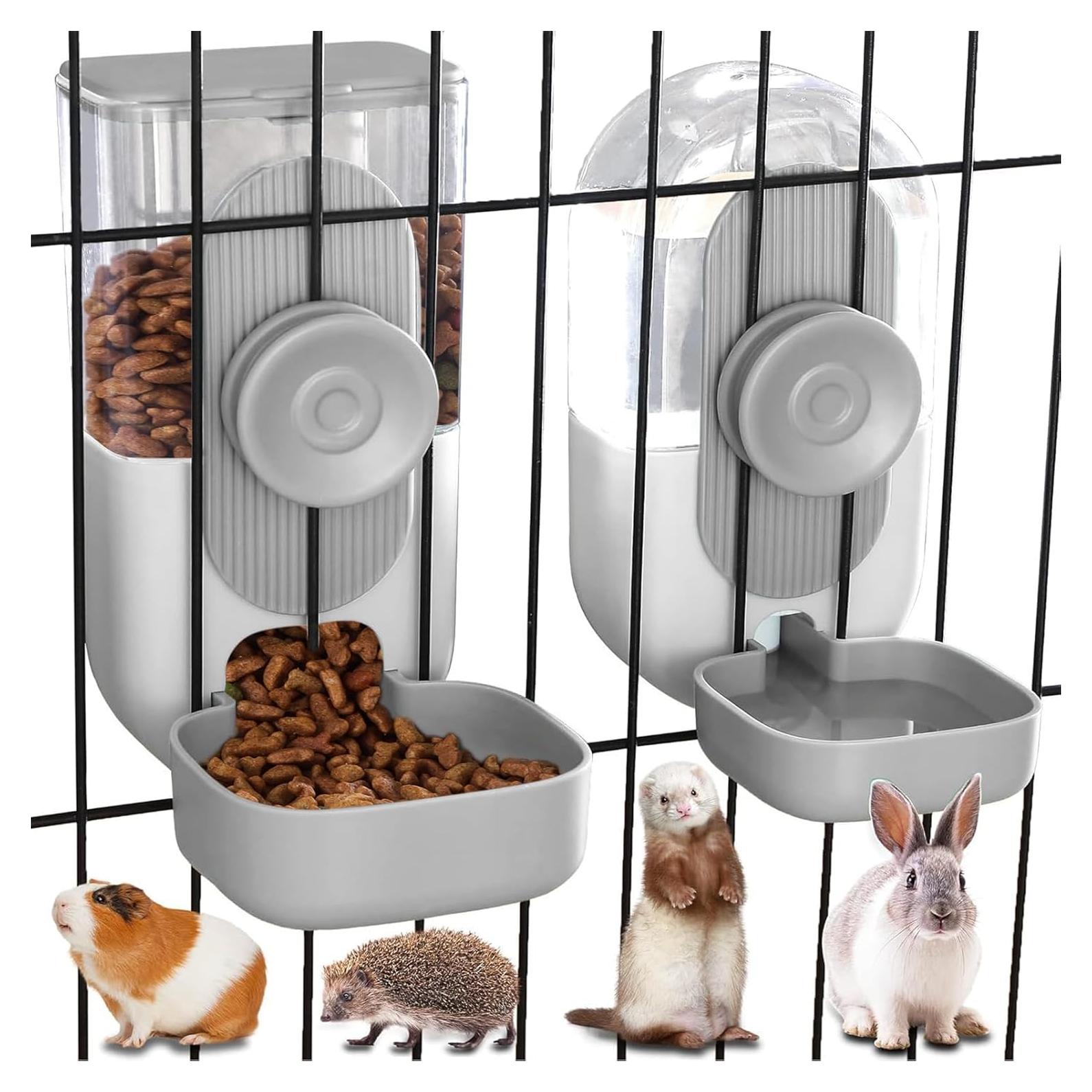 Dispensador Automático de Comida y Agua Kenond 1L para Mascotas