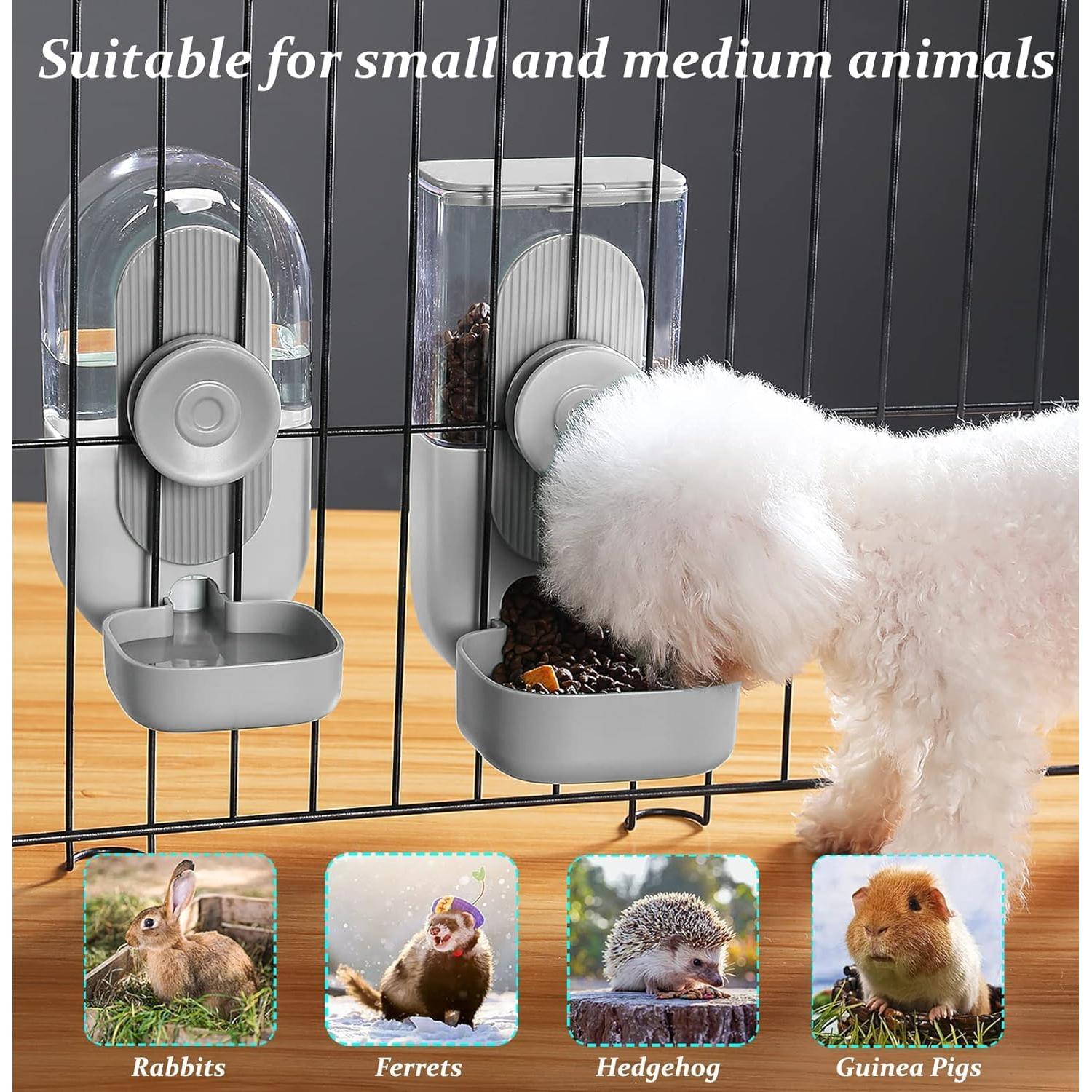 Dispensador Automático de Comida y Agua Kenond 1L para Mascotas