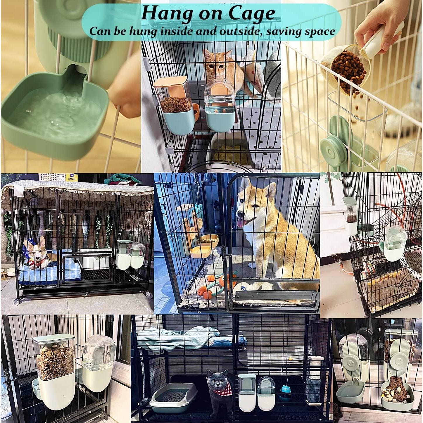 Dispensador Automático de Comida y Agua Kenond 1L para Mascotas