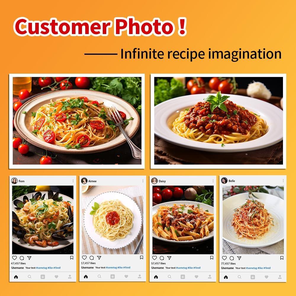 Olla Cocinadora de Pasta MUXIUNT para Microondas 2.5L