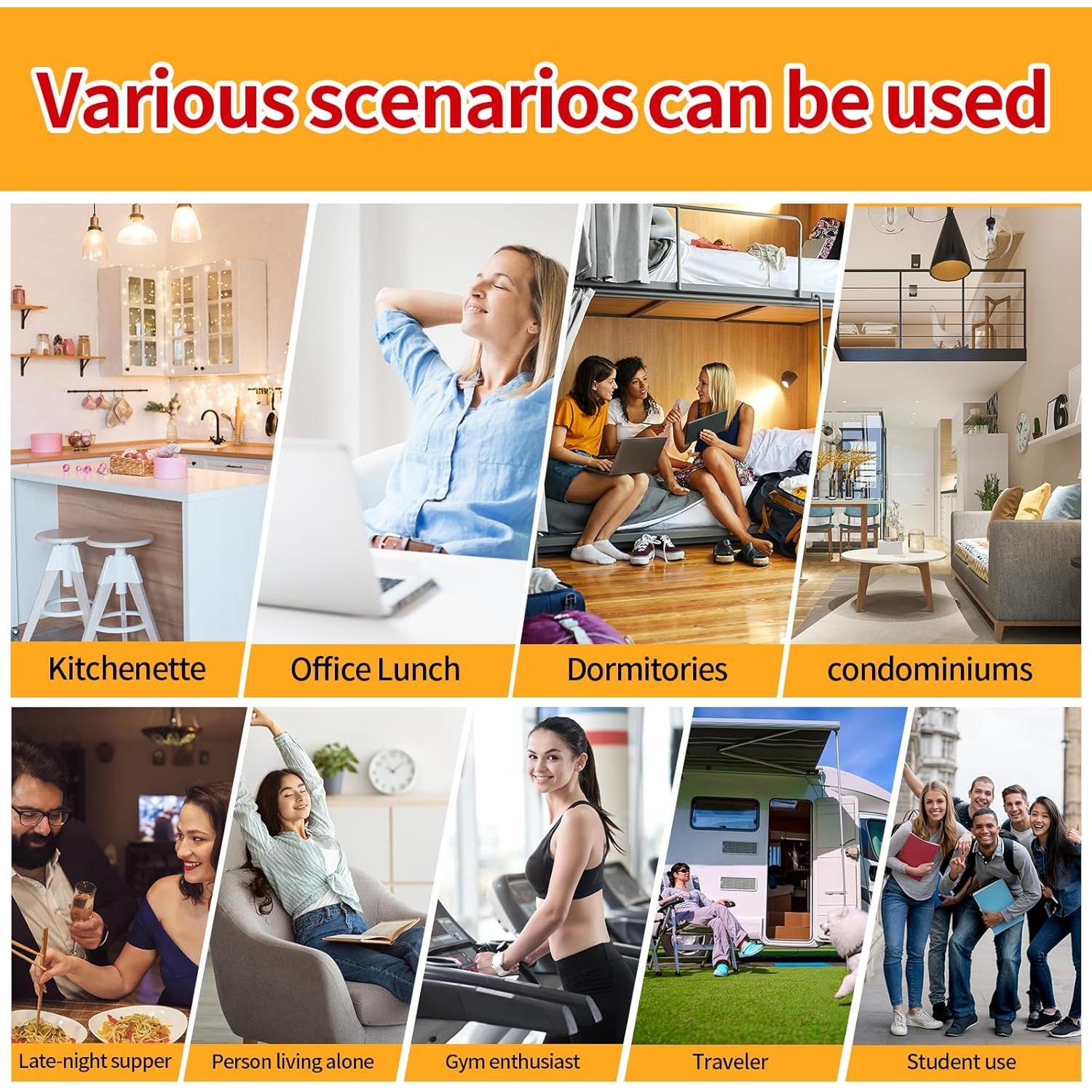 Olla Cocinadora de Pasta MUXIUNT para Microondas 2.5L