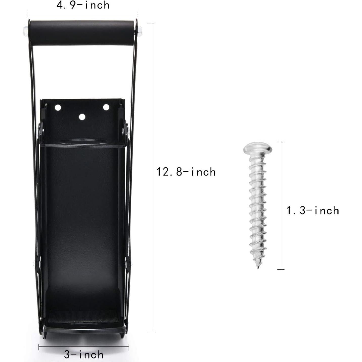 Aplastador de Latas MinliGUY Montado en Pared con Guantes