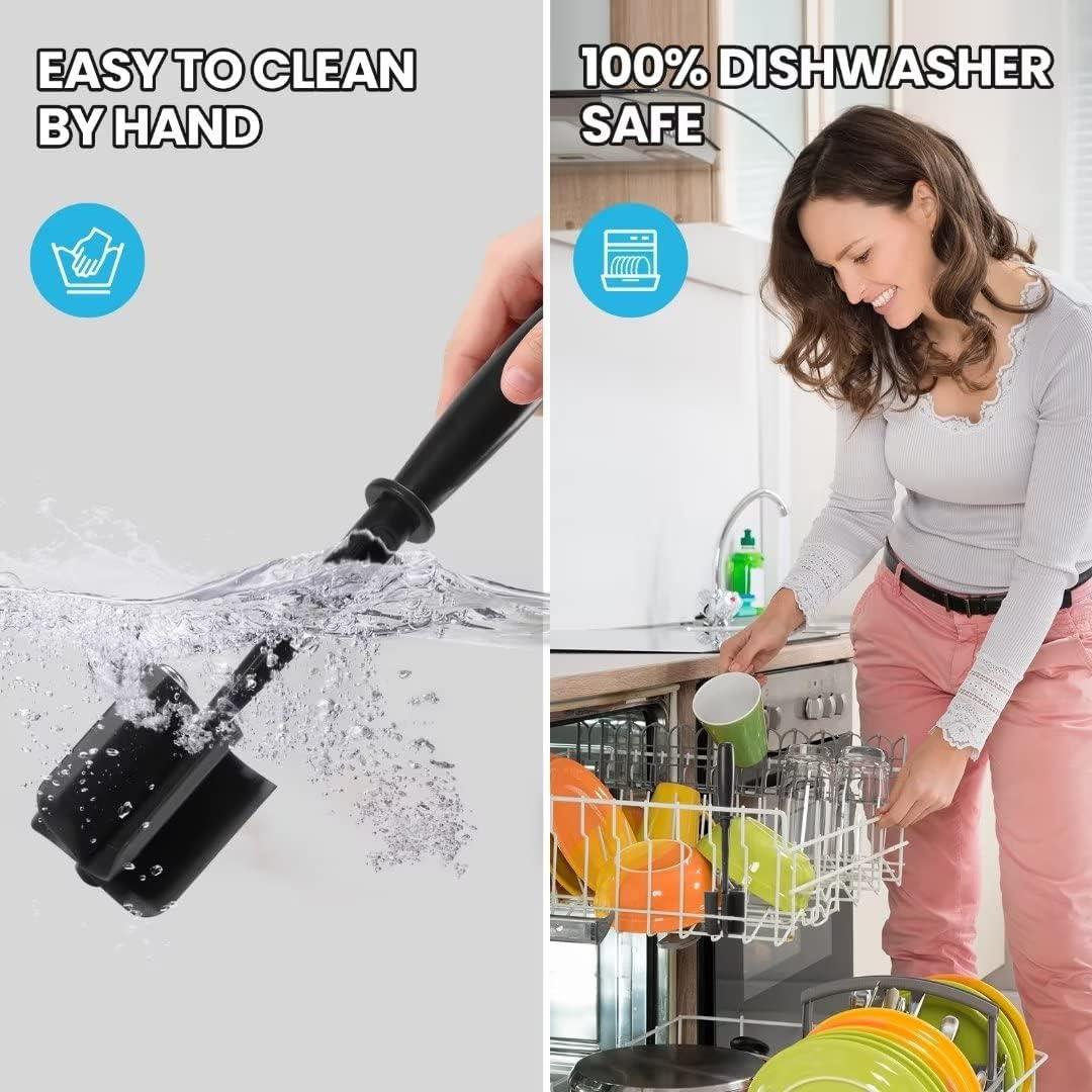 Picador de Carne CUNSENR Negro - Machacador Antiadherente