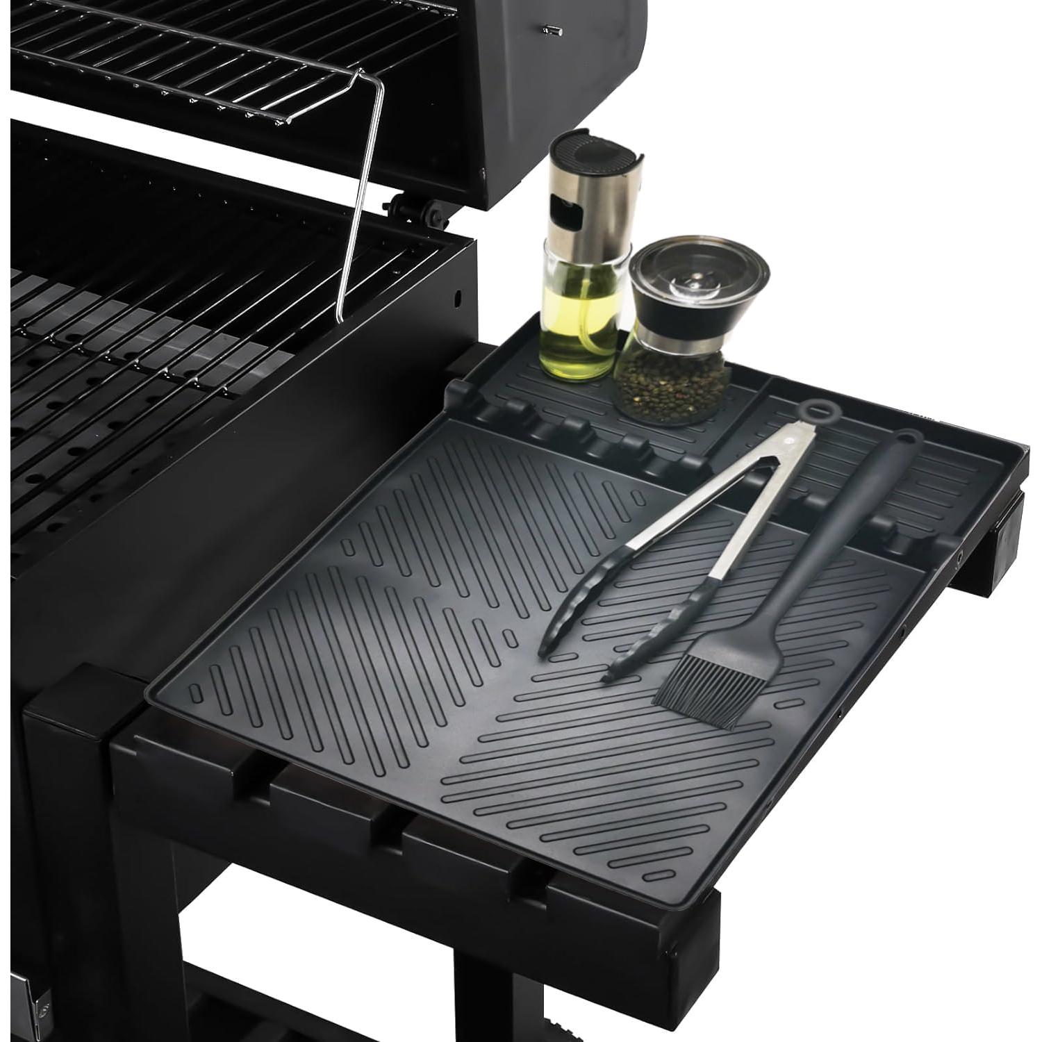 Alfombrilla de Silicona Ytuomzi para Estante Lateral BBQ 40.64x29.21cm