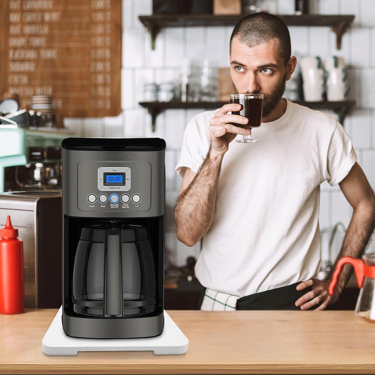 Bandeja Deslizante de Bambú 35.5x25.4cm para Cafetera GIASSVIO