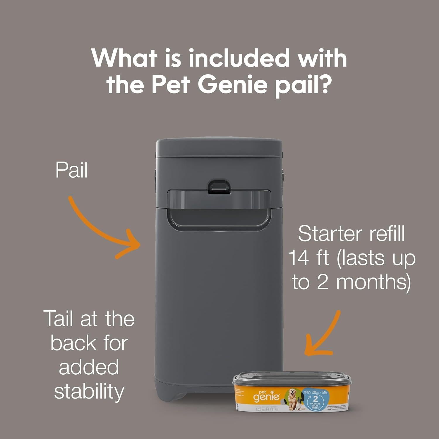 Pail Pet Genie | Sistema de Eliminación de Desechos de Perro