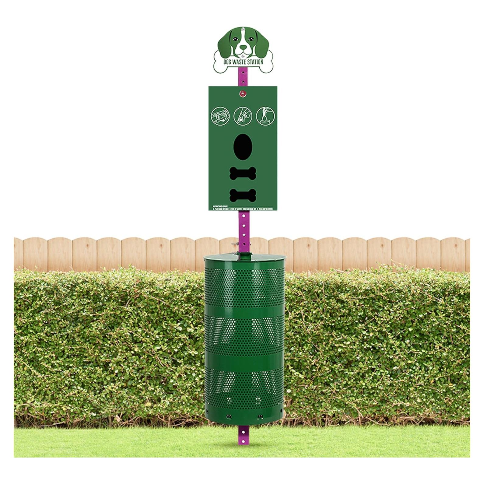 Estación de Desechos para Perros Flybold - Cubo 33x66 cm