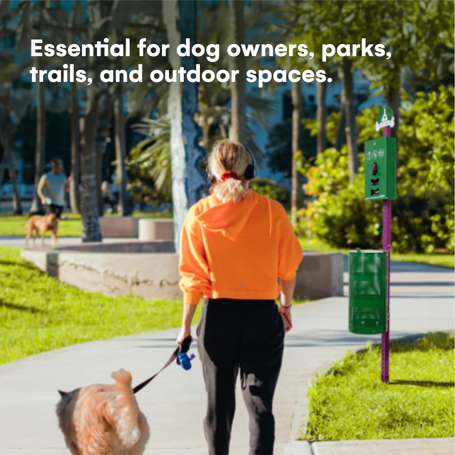 Estación de Desechos para Perros Flybold - Cubo 33x66 cm