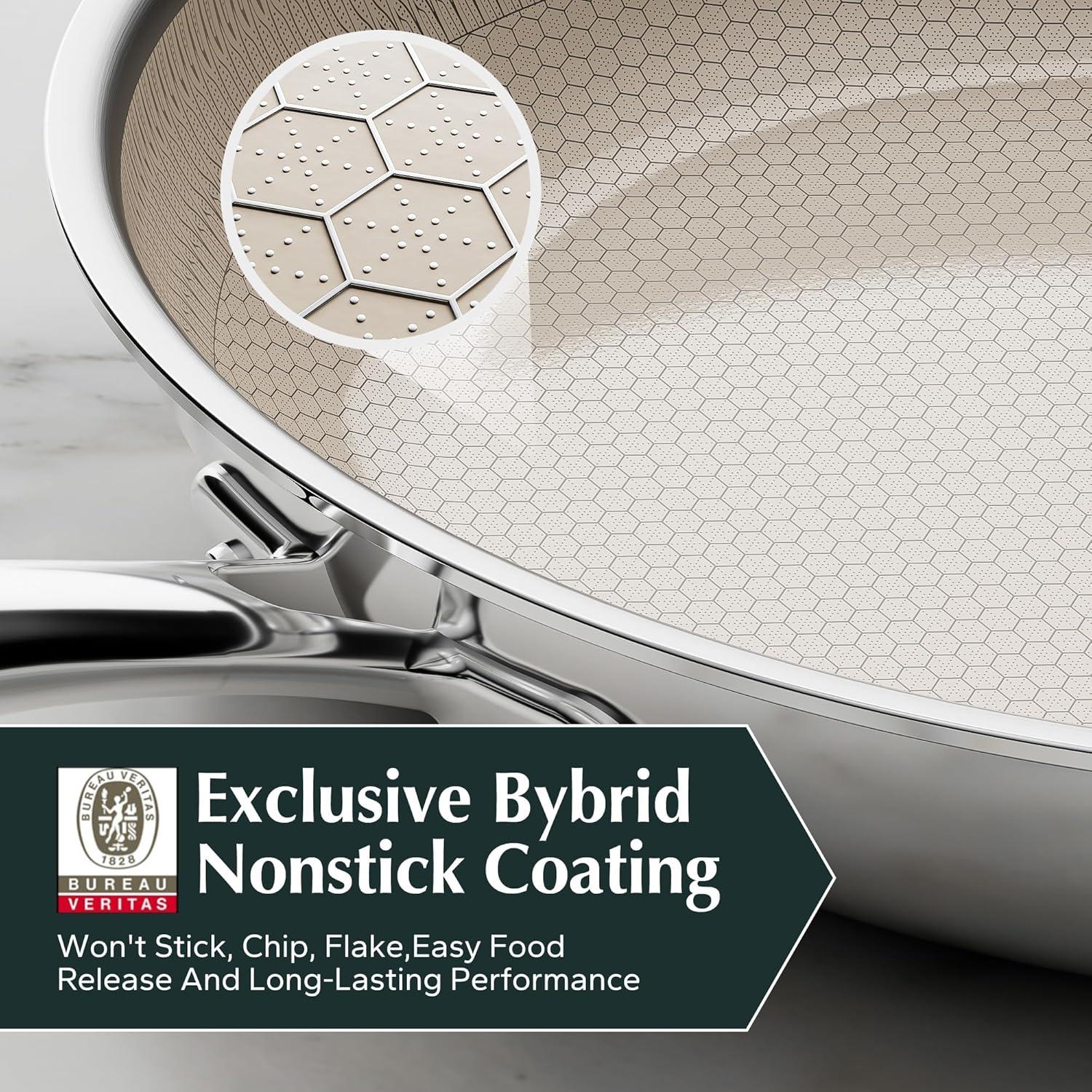 Sartén Antiadherente Híbrida Redchef 20 cm Acero Inoxidable