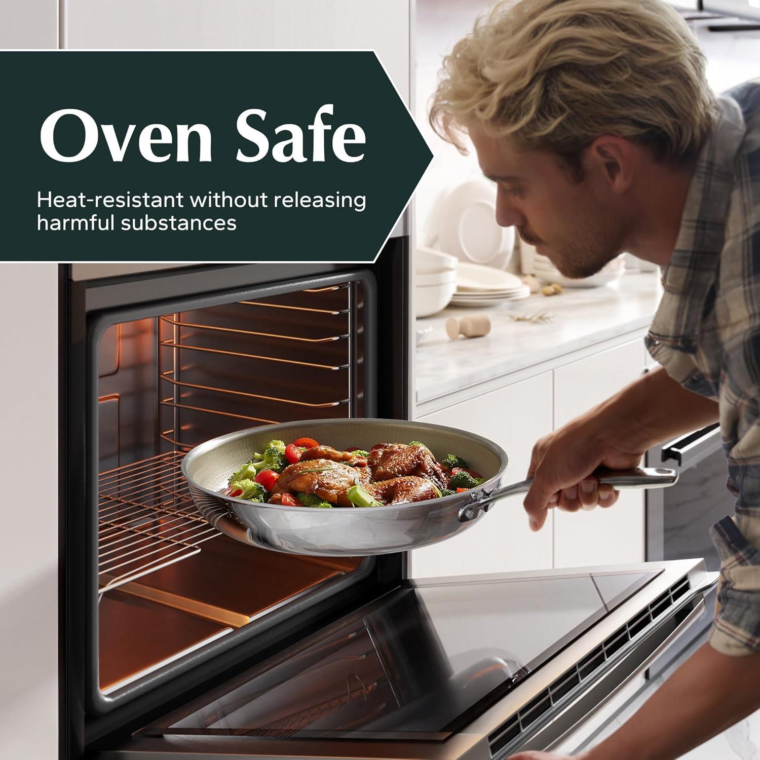 Sartén Antiadherente Híbrida Redchef 20 cm Acero Inoxidable