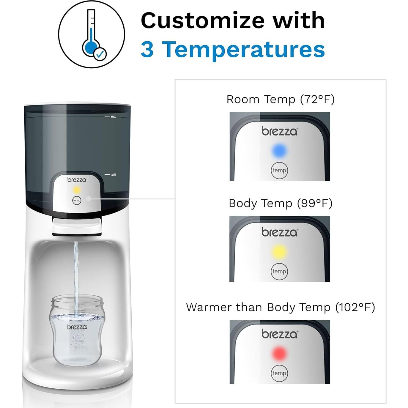 Calentador de Biberones Baby Brezza - Agua Caliente 24/7