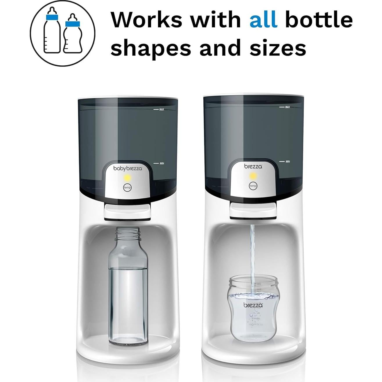 Calentador de Biberones Baby Brezza - Agua Caliente 24/7