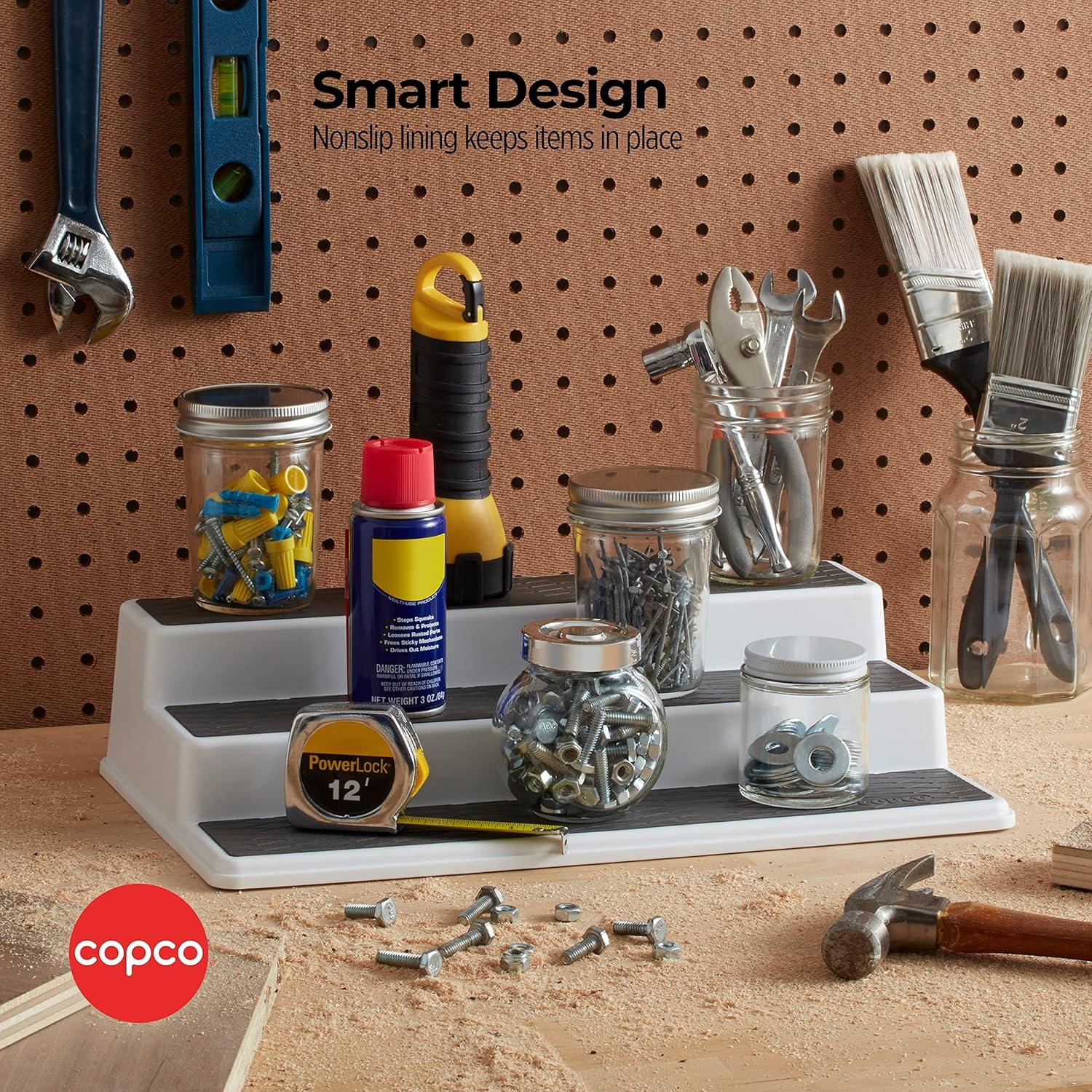 Organizador de Gabinete Copco 3 Niveles Antideslizante 38.1 cm